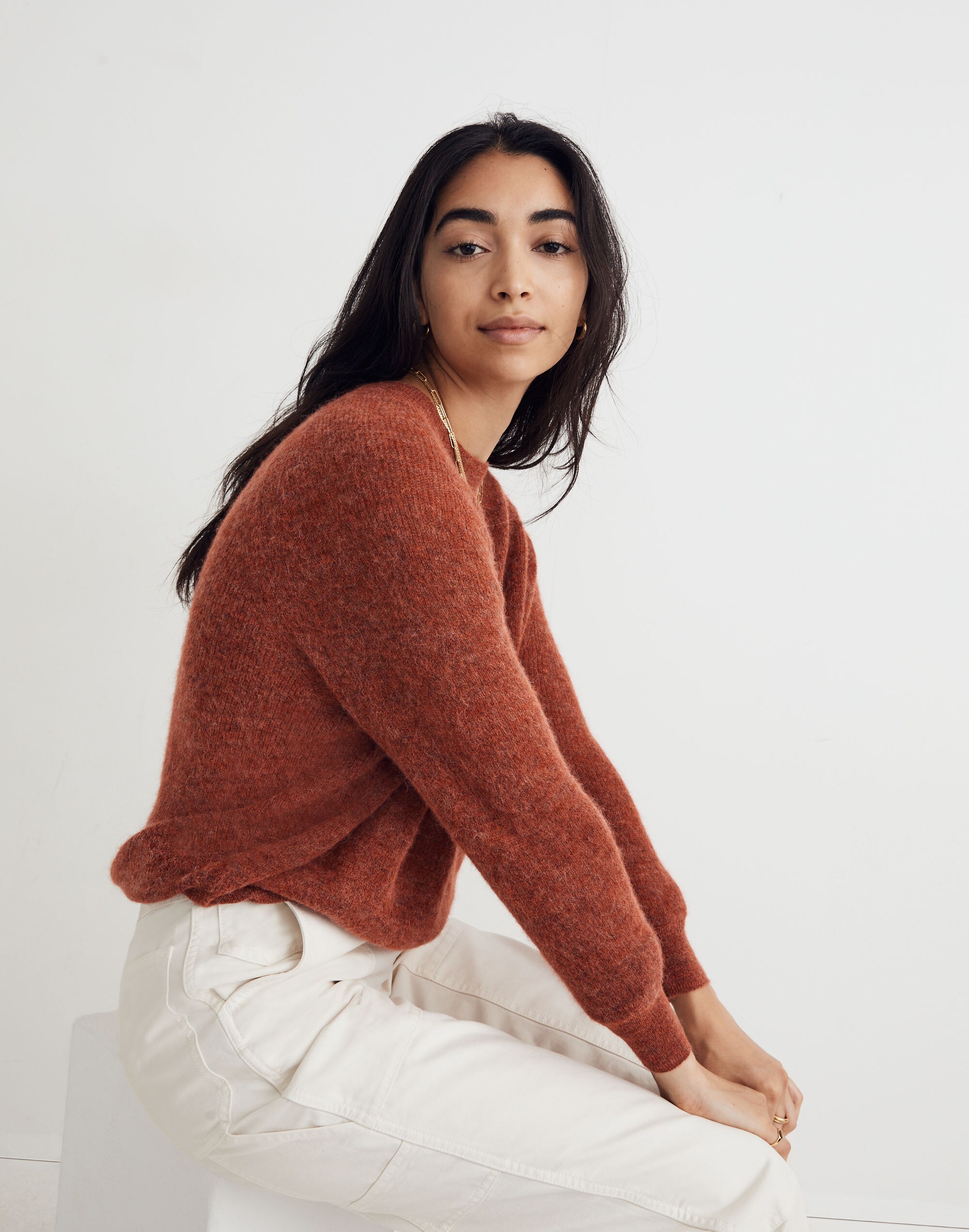 Elliston Crop Pullover Sweater