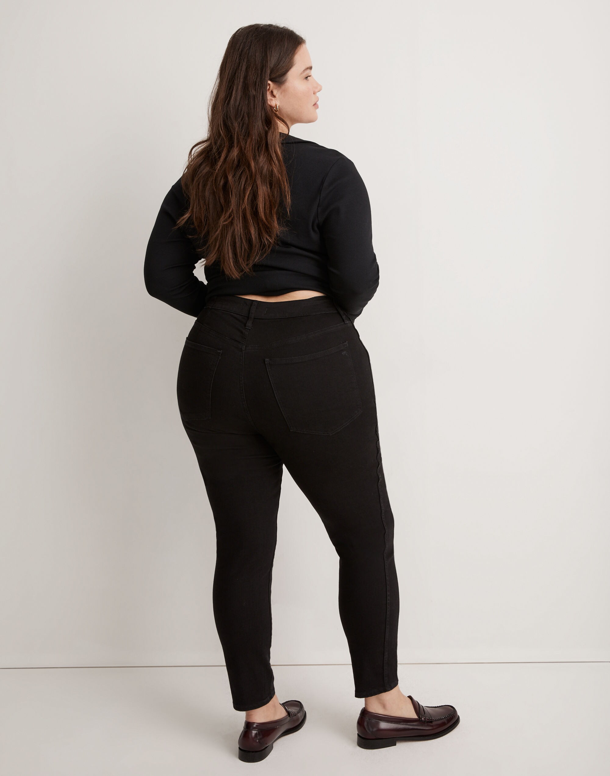 Plus High-Rise Skinny Jeans