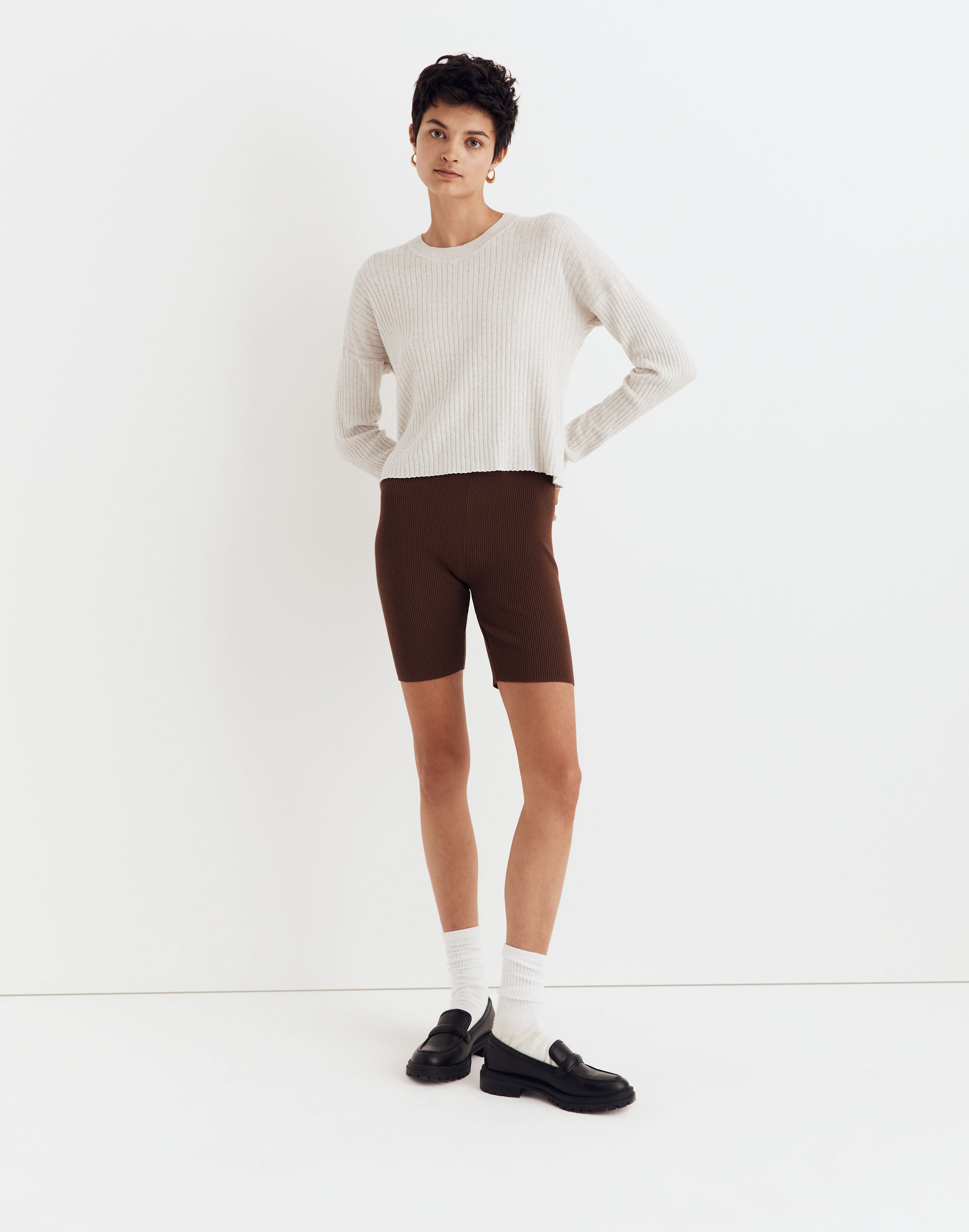 Donegal Lawson Crop Pullover Sweater