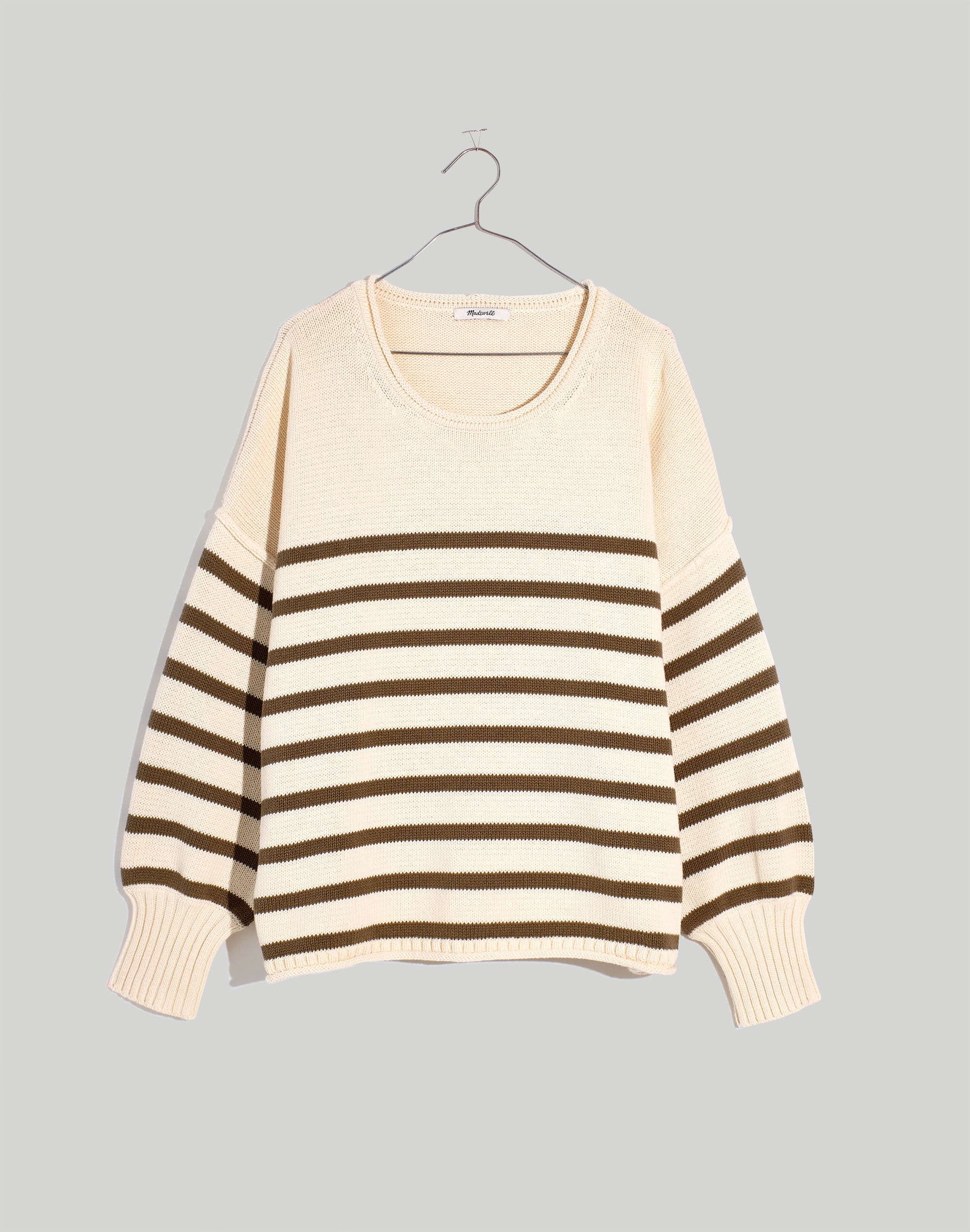 Conway Pullover Sweater in Nautical Stripe