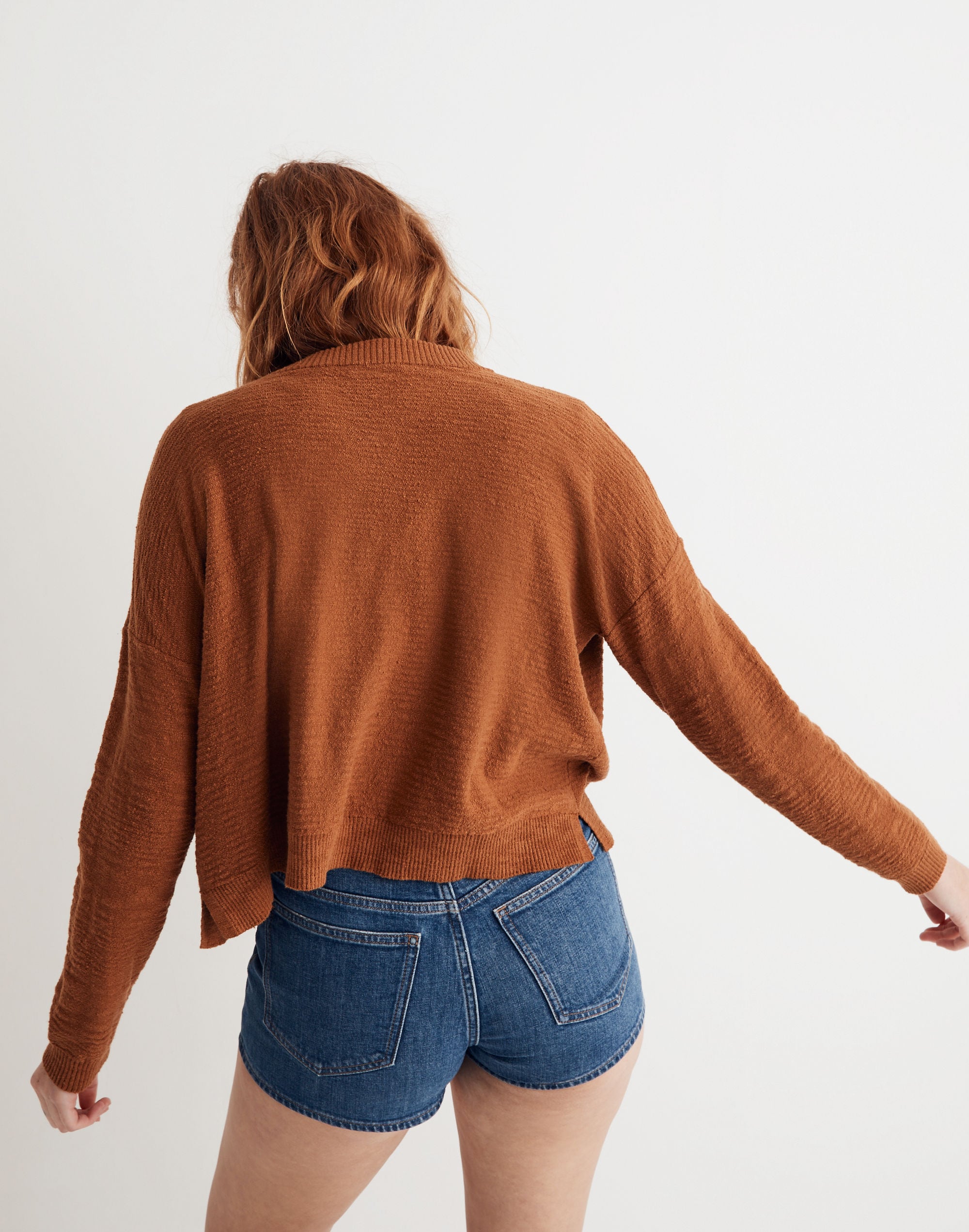 Brampton Crop Cardigan Sweater