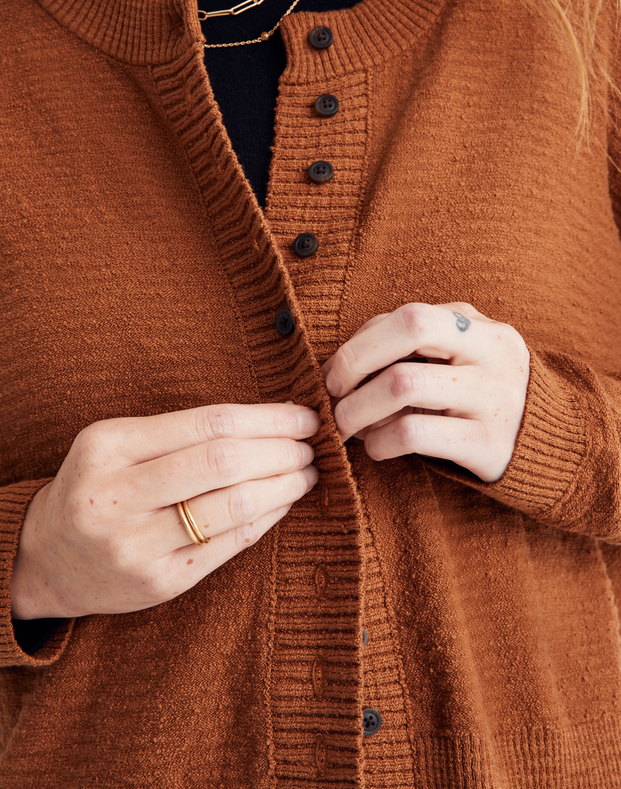 Brampton Crop Cardigan Sweater