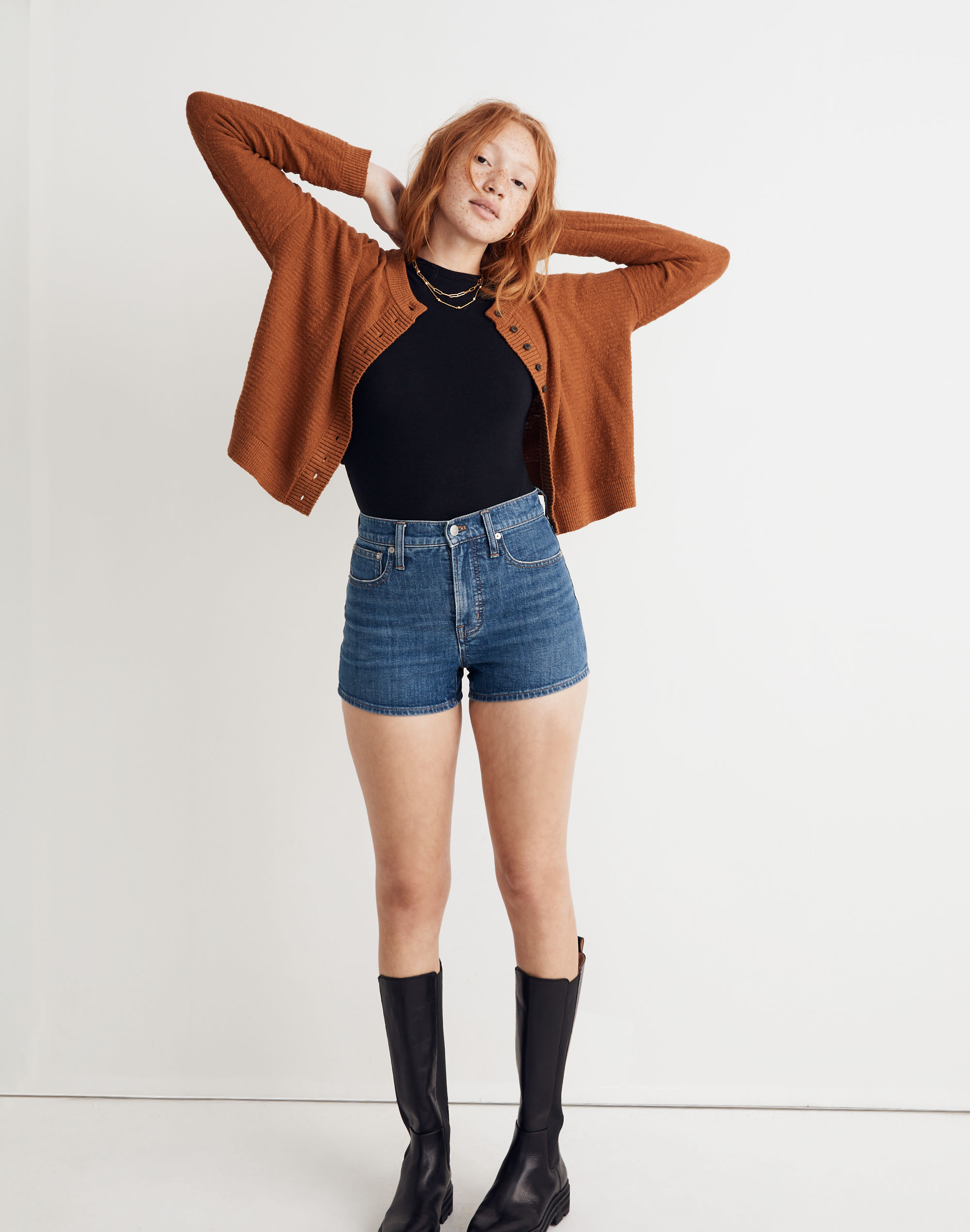 Brampton Crop Cardigan Sweater