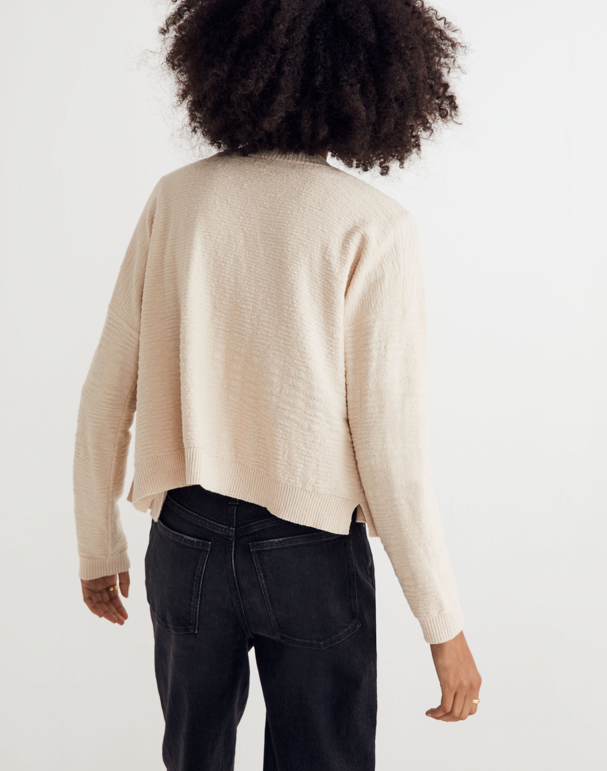 Brampton Crop Cardigan Sweater