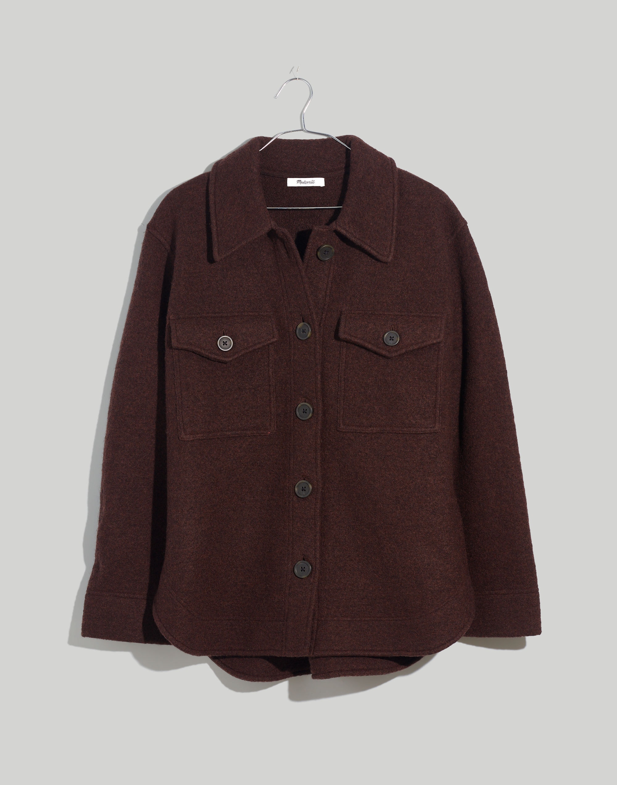 Boiled Wool Shirt-Jacket