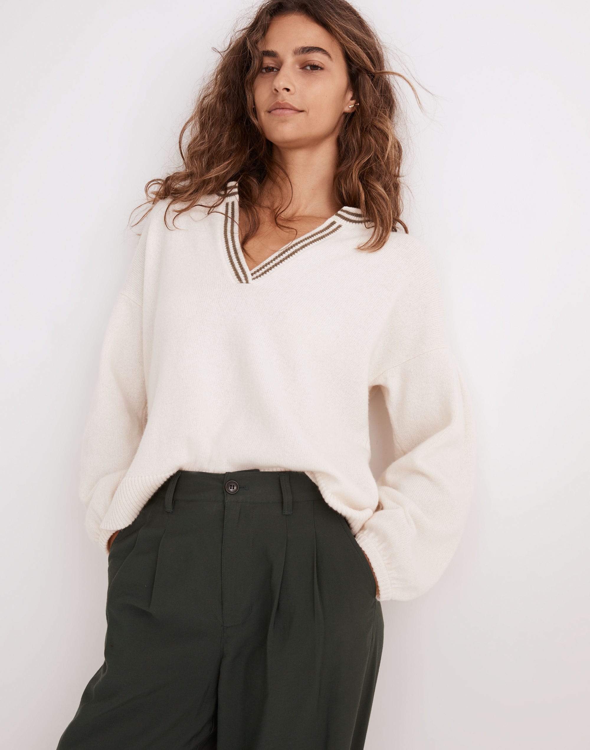 Wiltshire V-Neck Pullover Sweater