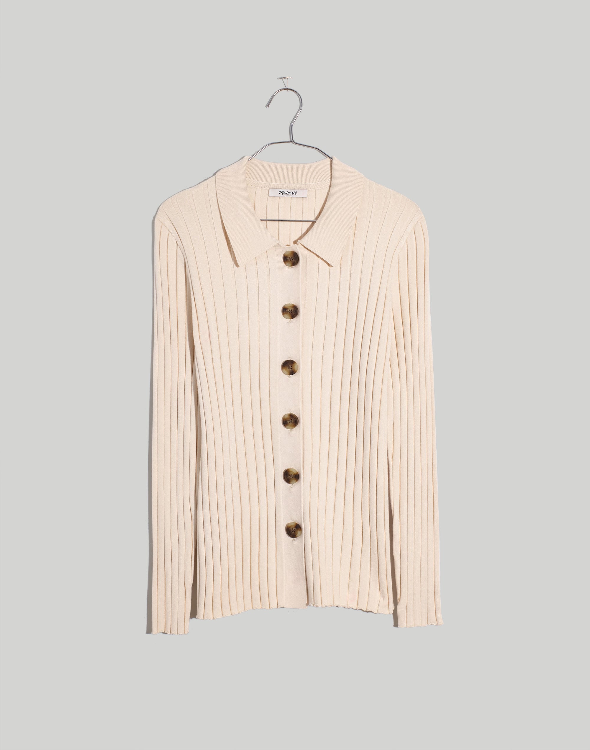 Polo Cardigan Sweater