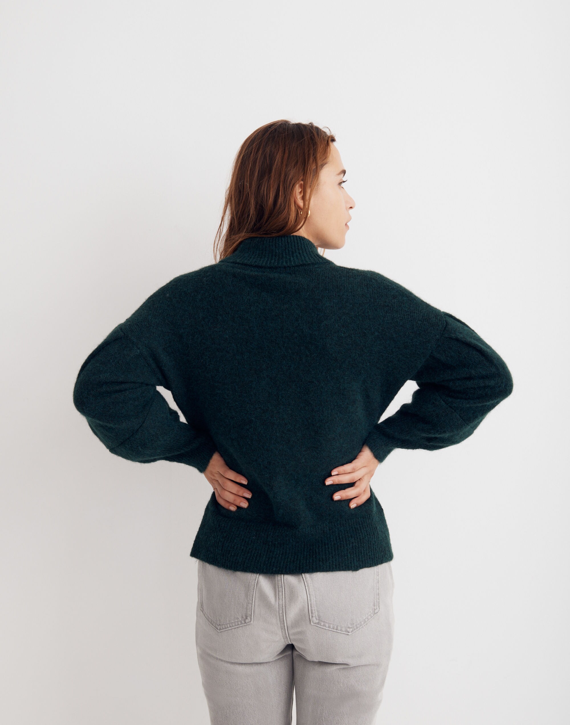 Vinson Shawl-Collar Pullover Sweater