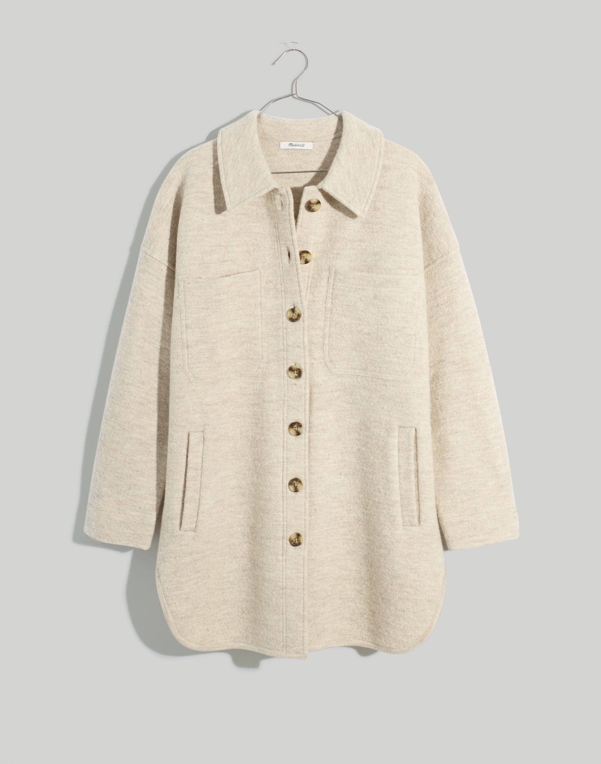 (Re)sponsible Boiled Wool Sweater Jacket