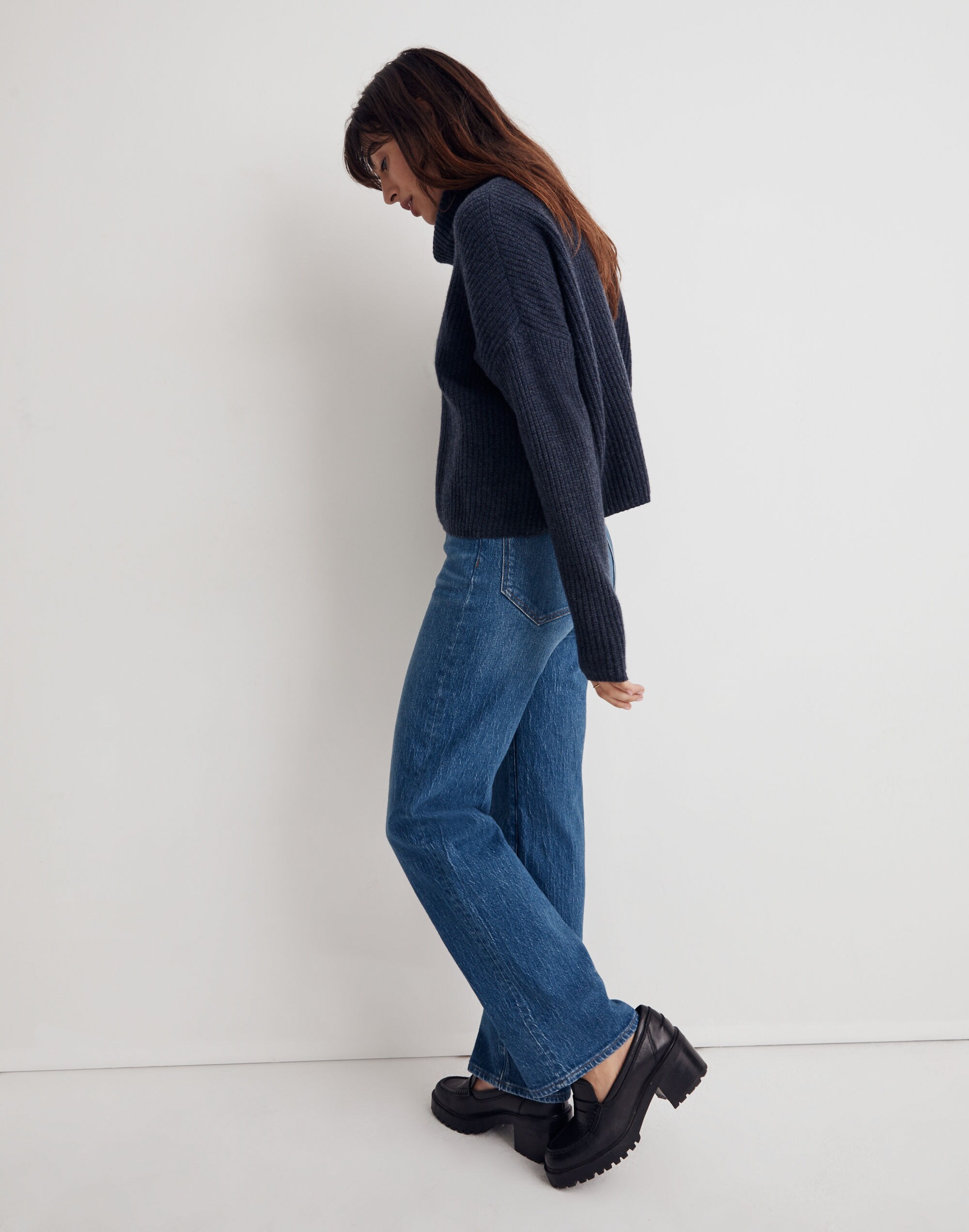 (Re)sourced Cashmere Turtleneck Sweater