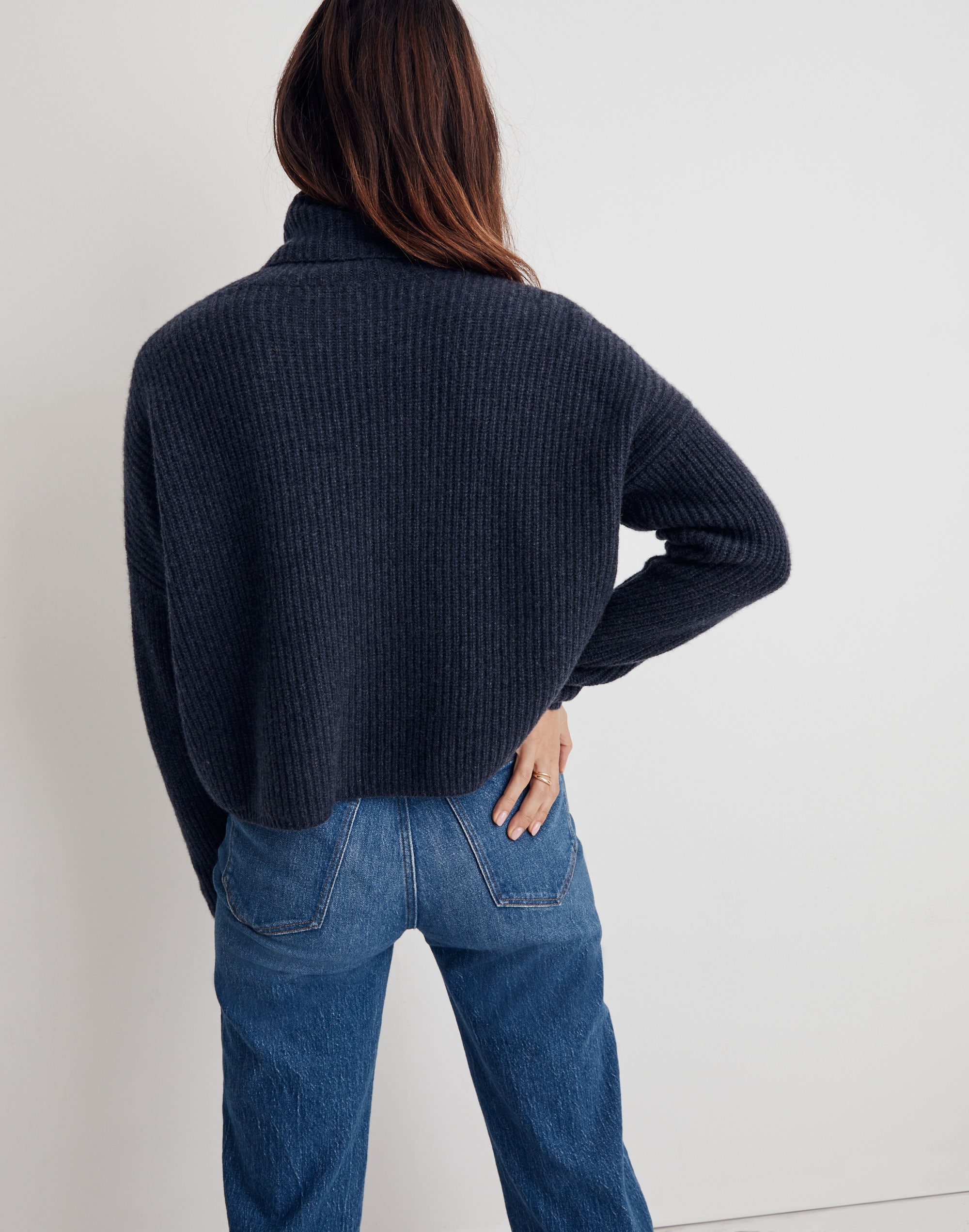 (Re)sourced Cashmere Turtleneck Sweater