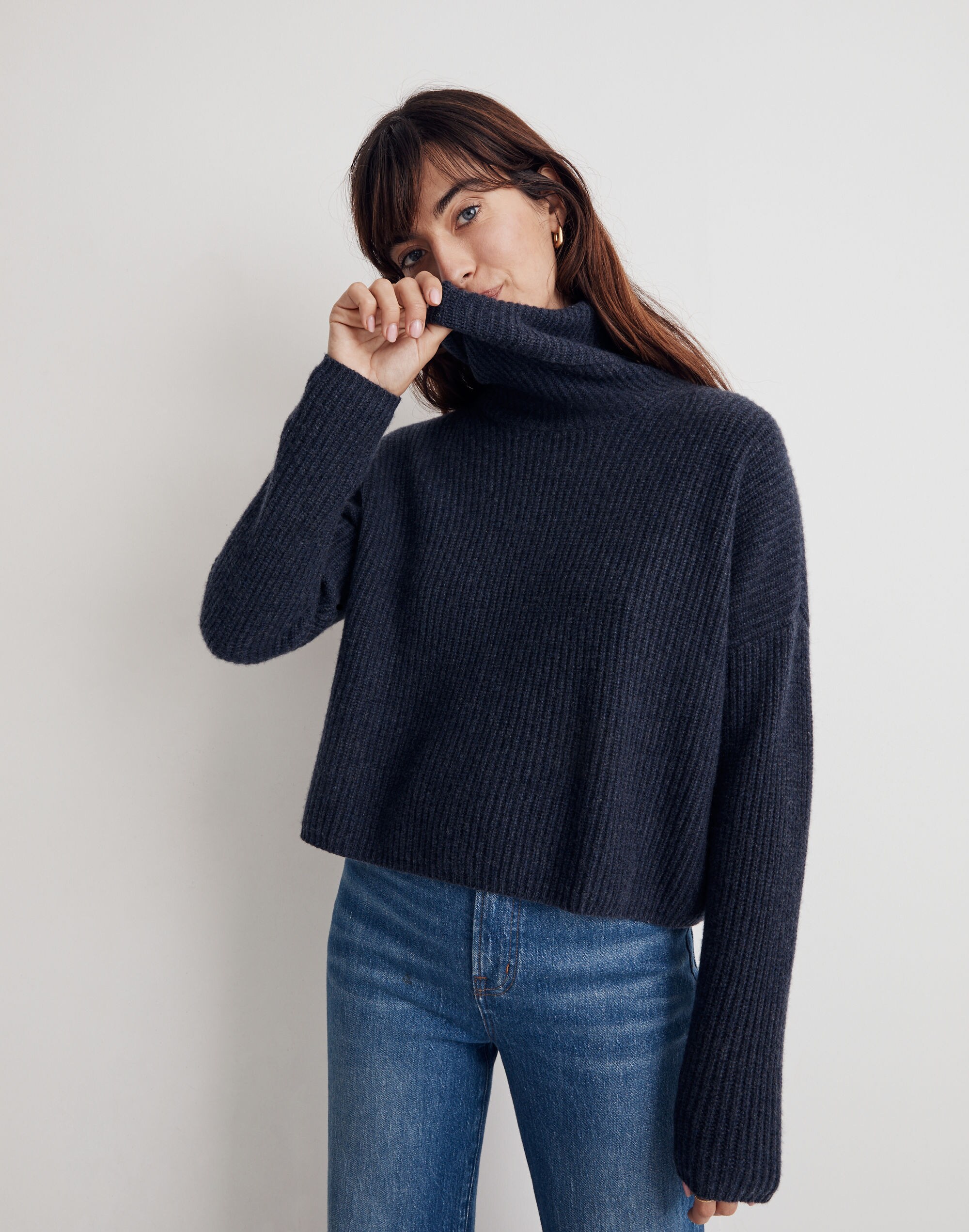(Re)sourced Cashmere Turtleneck Sweater