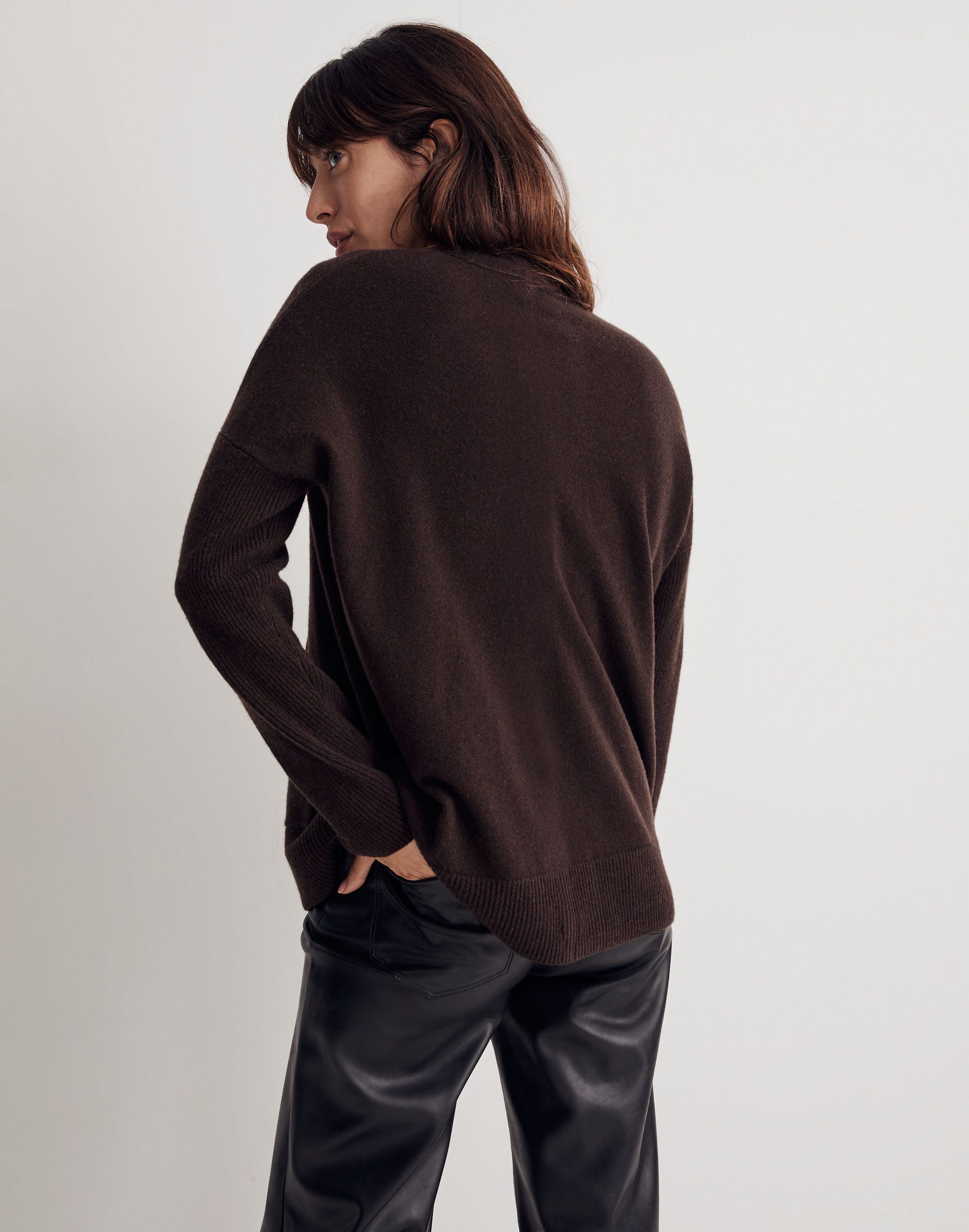 (Re)sourced Cashmere Cardigan Sweater