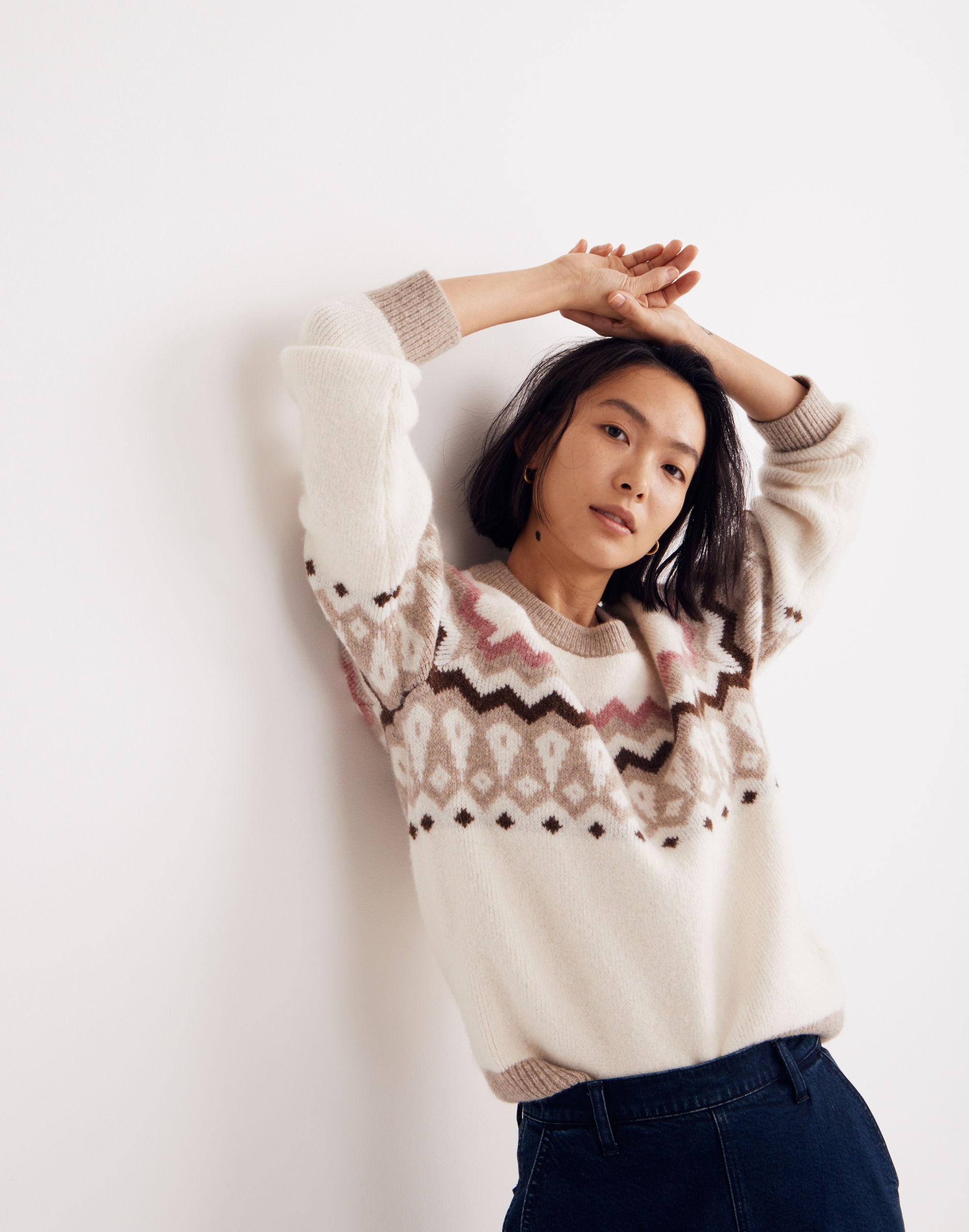 Fair Isle Markham Pullover Sweater