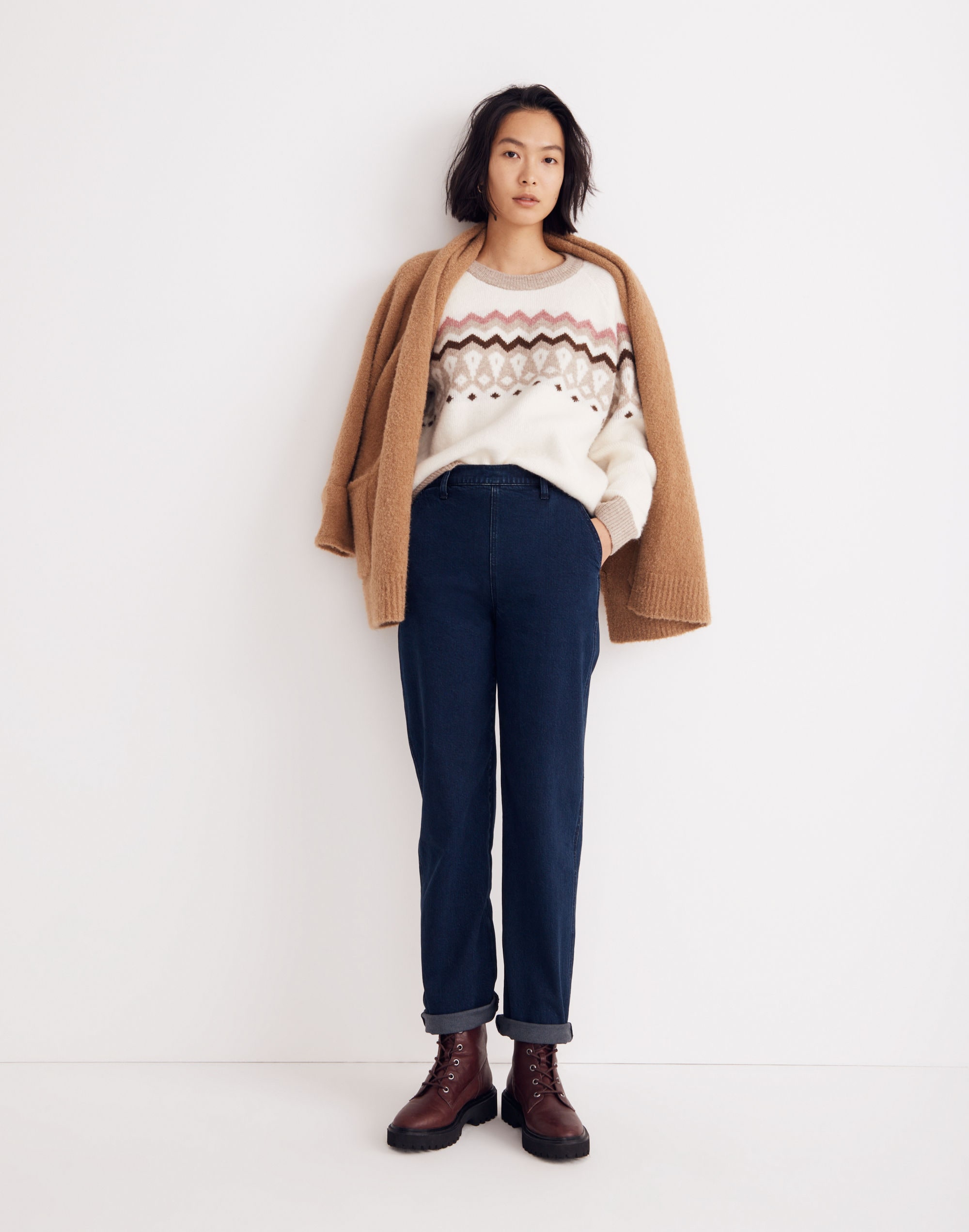 Fair Isle Markham Pullover Sweater