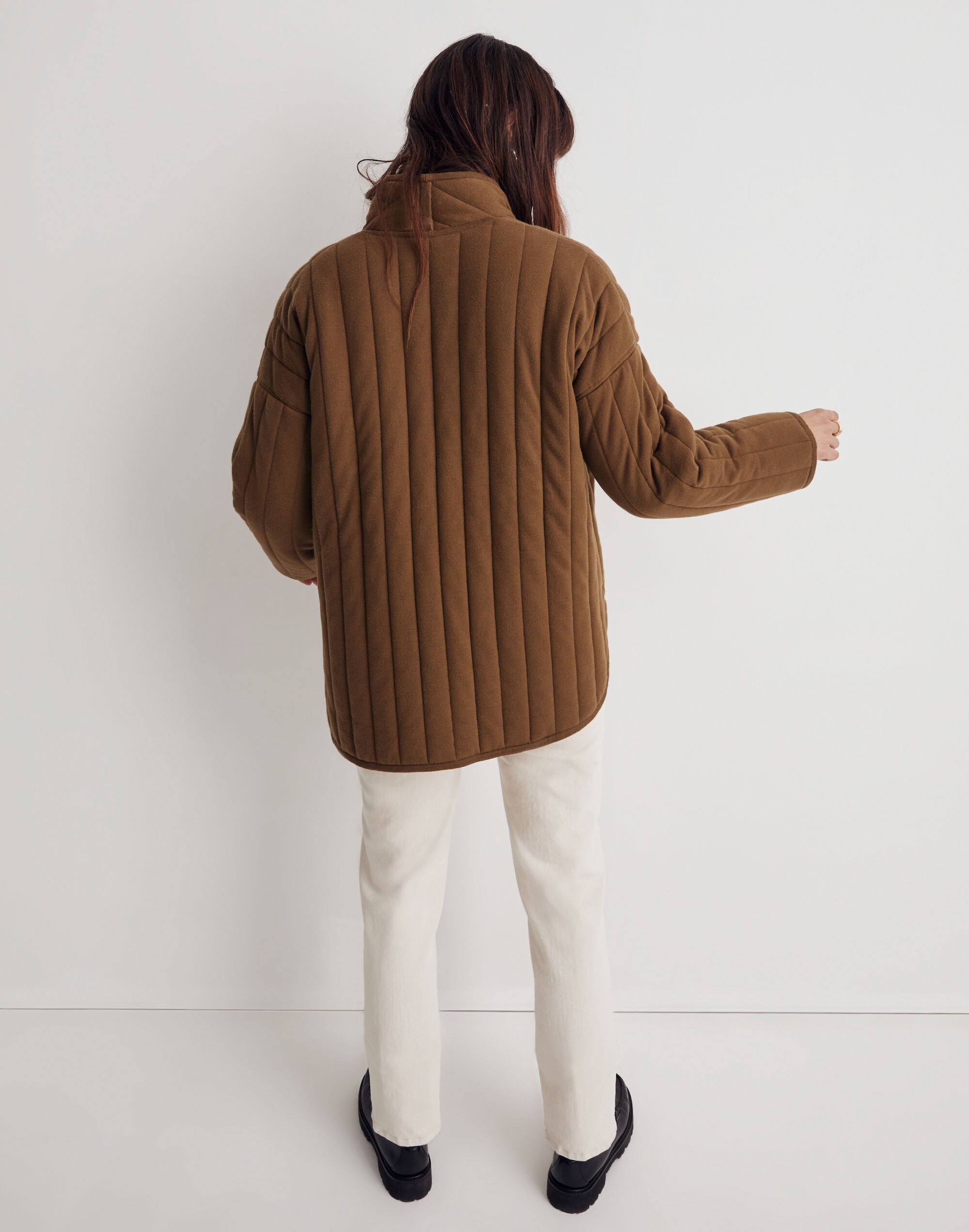 Quilted Sweater Coat