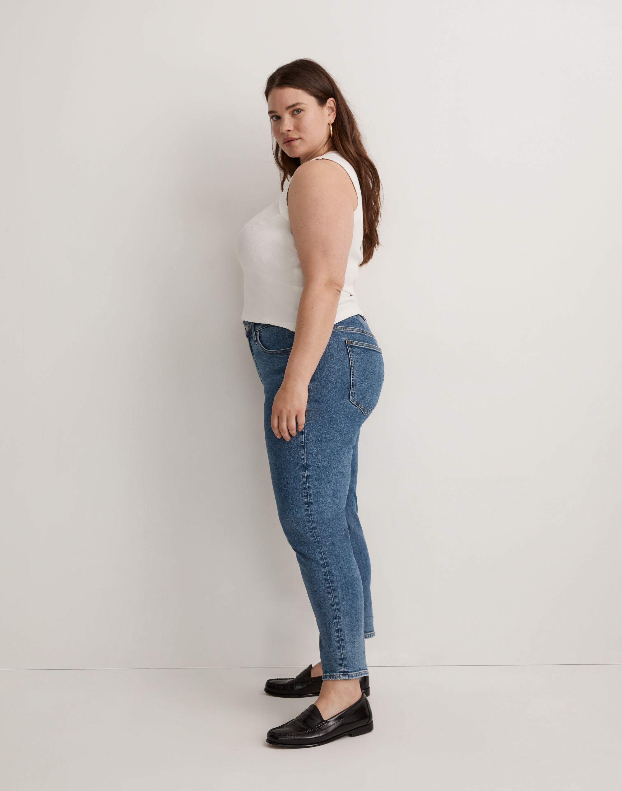 The Plus Mid-Rise Perfect Vintage Jeans