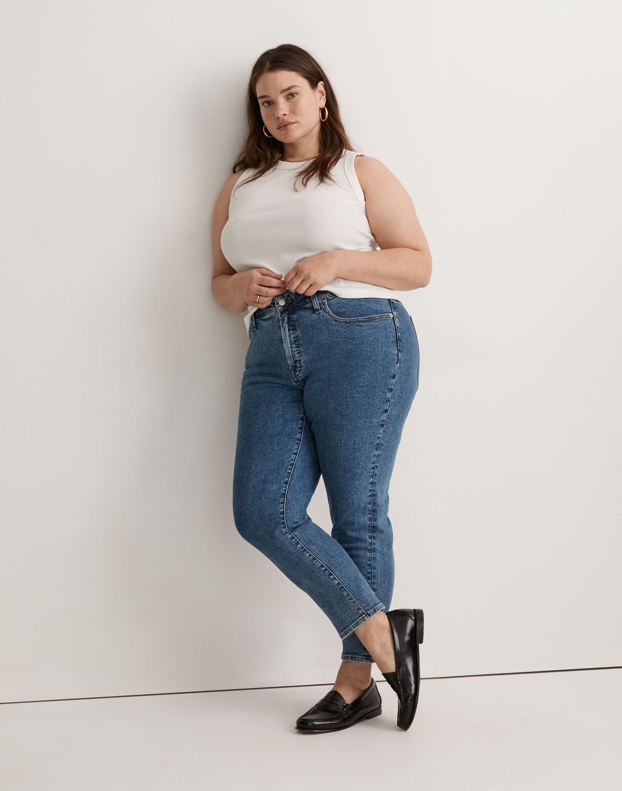 The Plus Mid-Rise Perfect Vintage Jeans