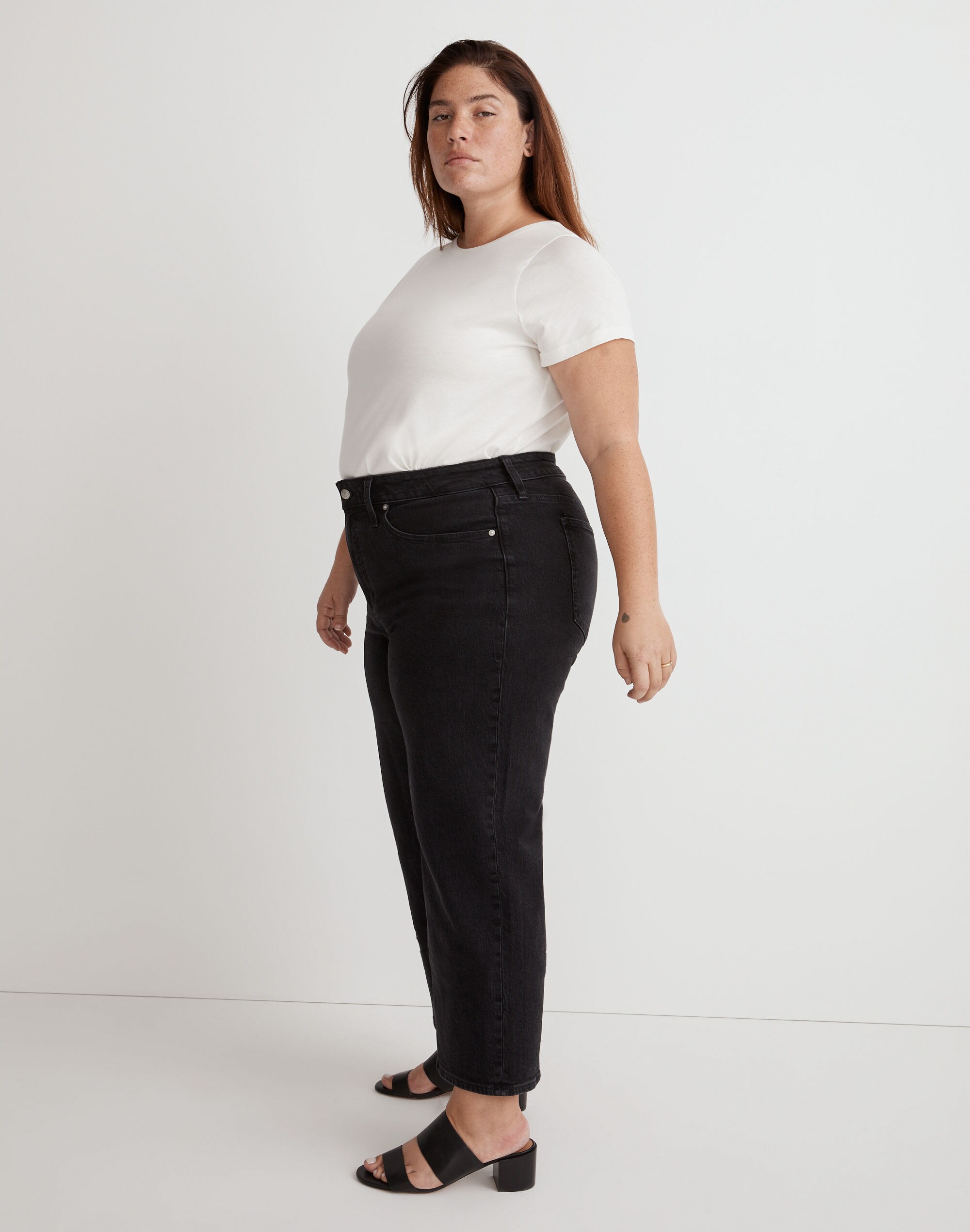 The Plus Perfect Vintage Wide-Leg Jean