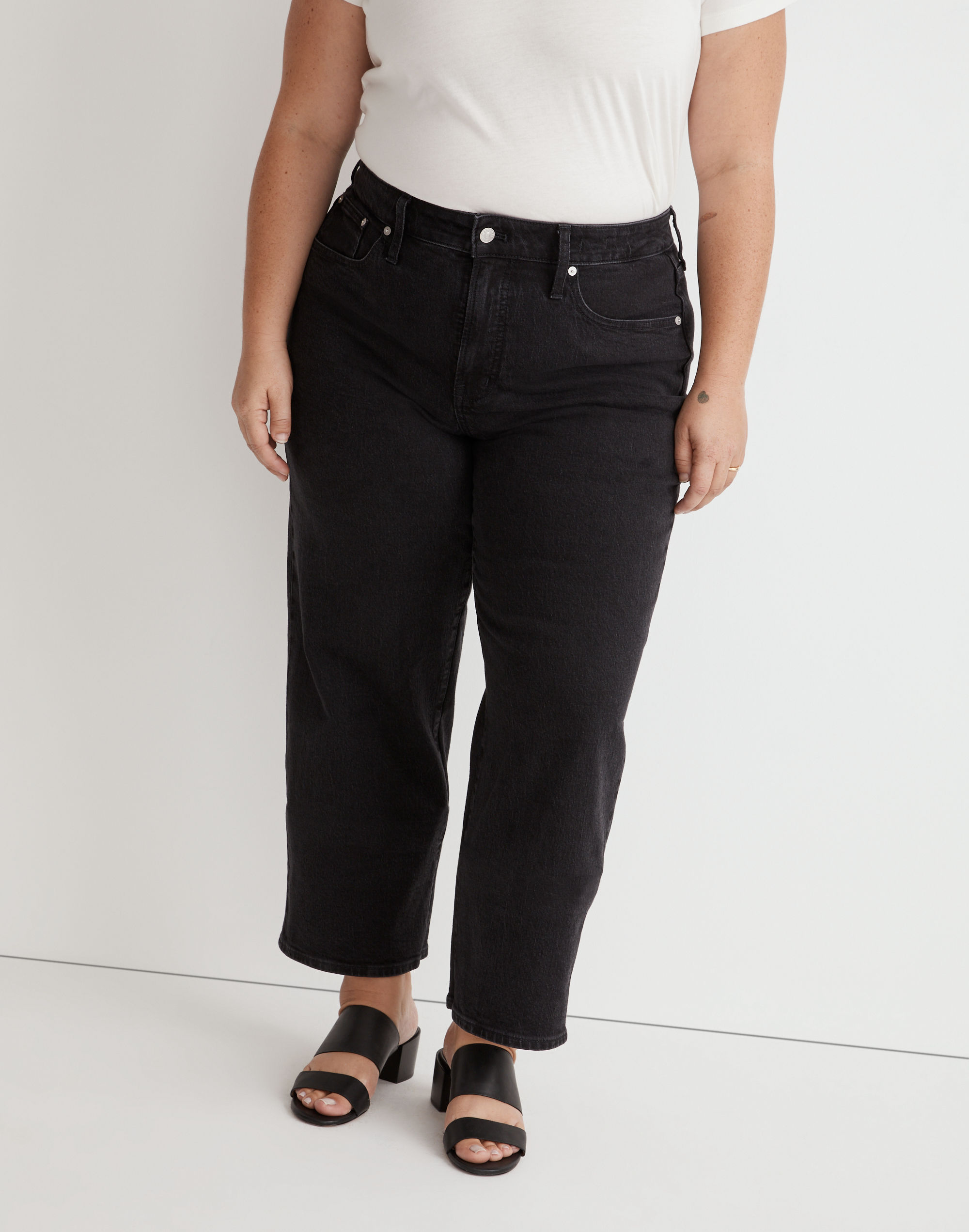 The Plus Perfect Vintage Wide-Leg Jean