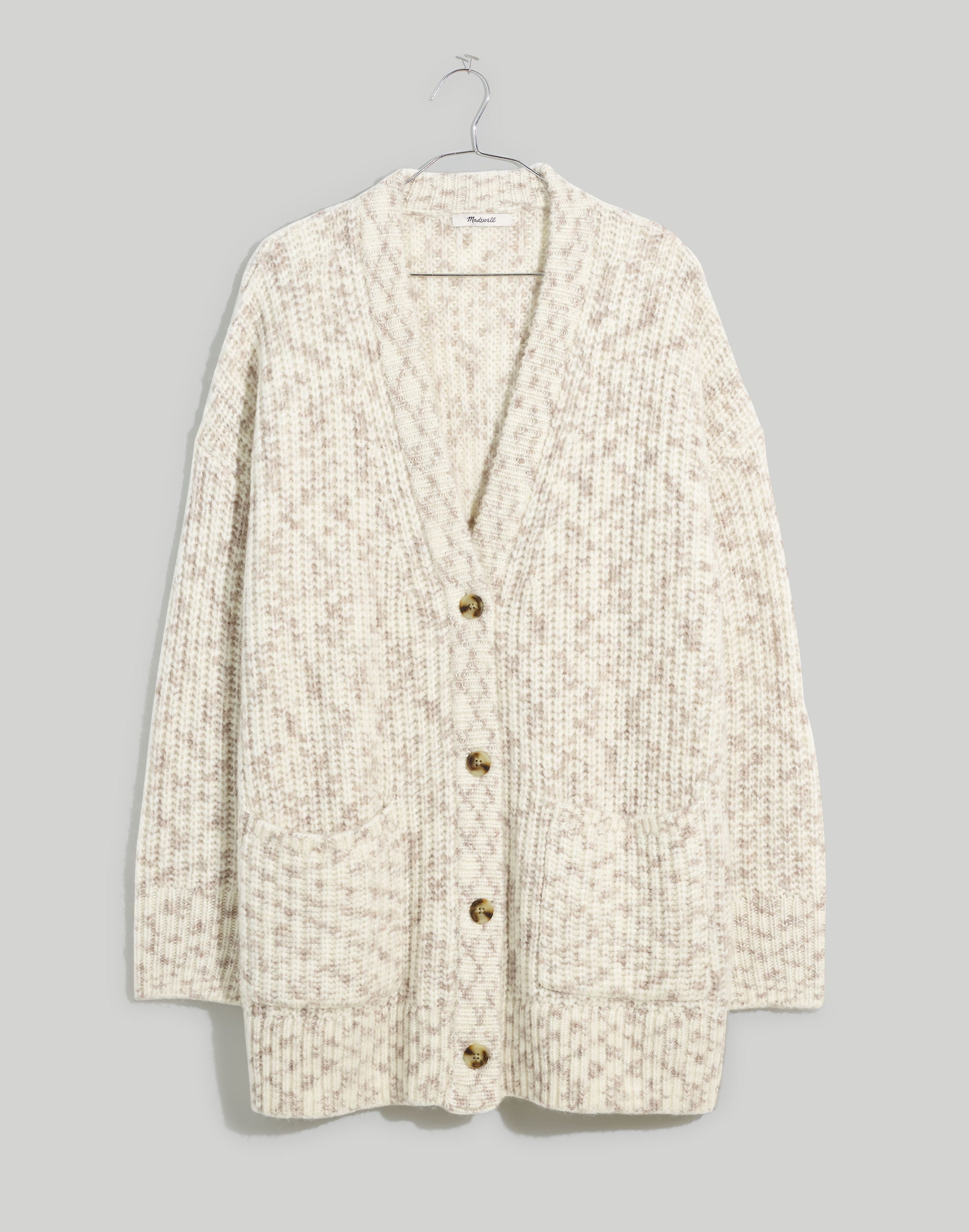 Space-Dye Cowen Cardigan Sweater