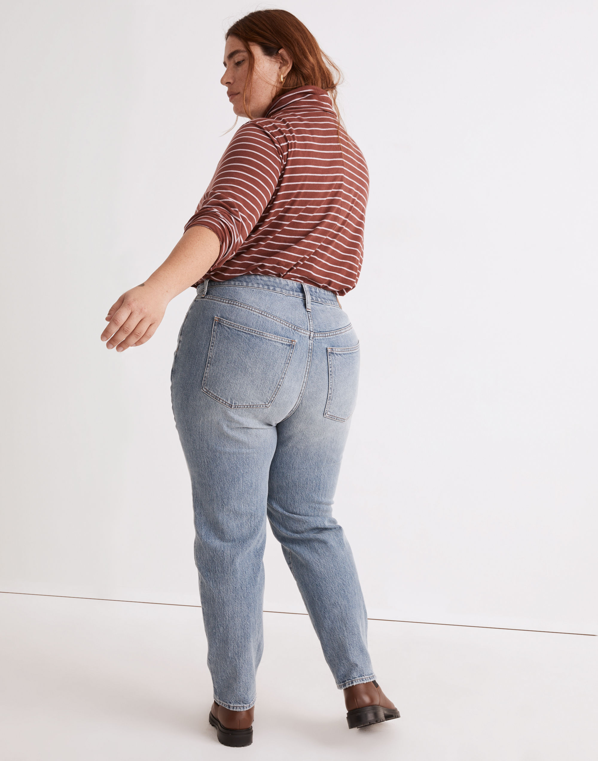 The Plus Curvy Perfect Vintage Jean in Heathcote Wash