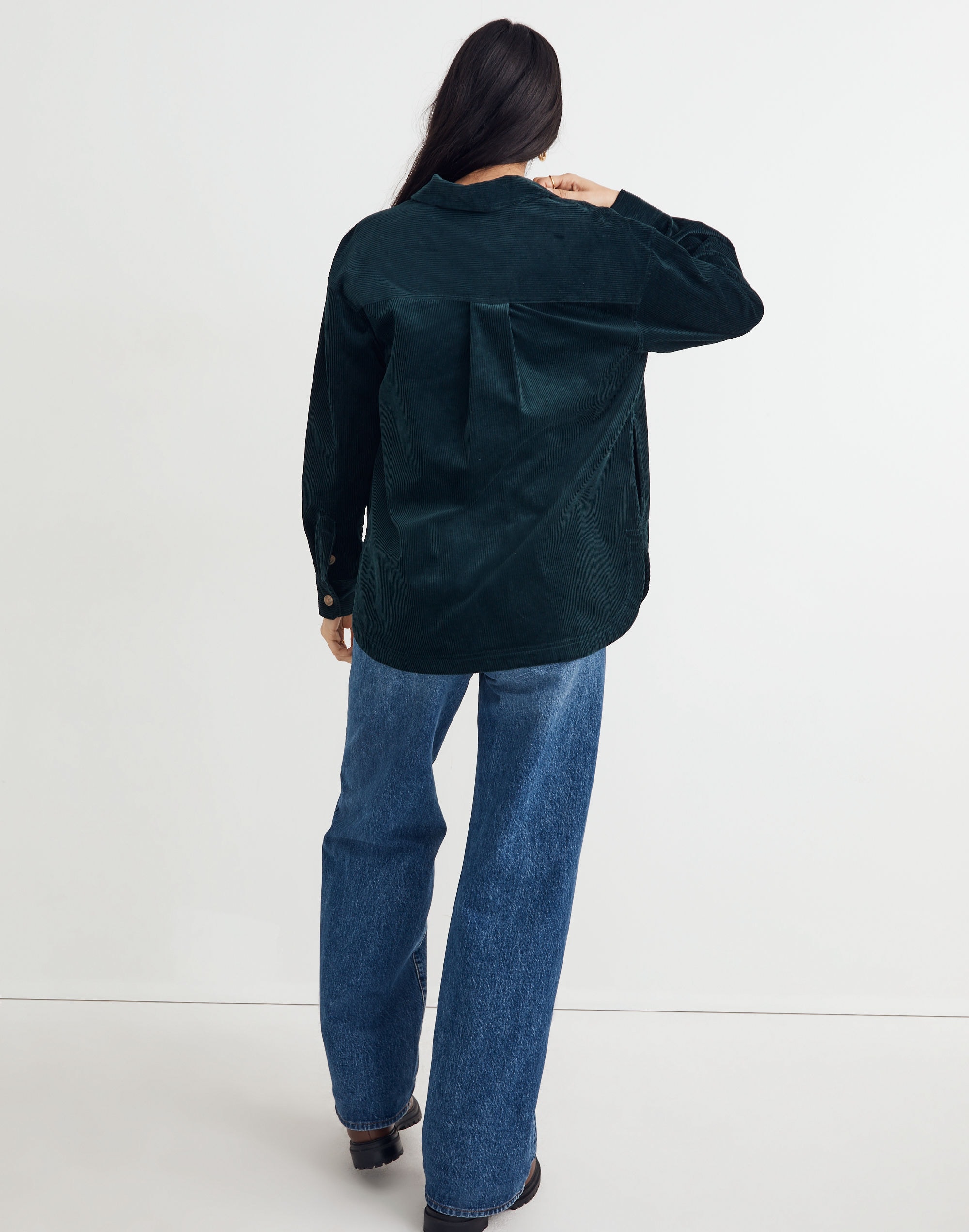 Corduroy Kentwood Oversized Shirt-Jacket