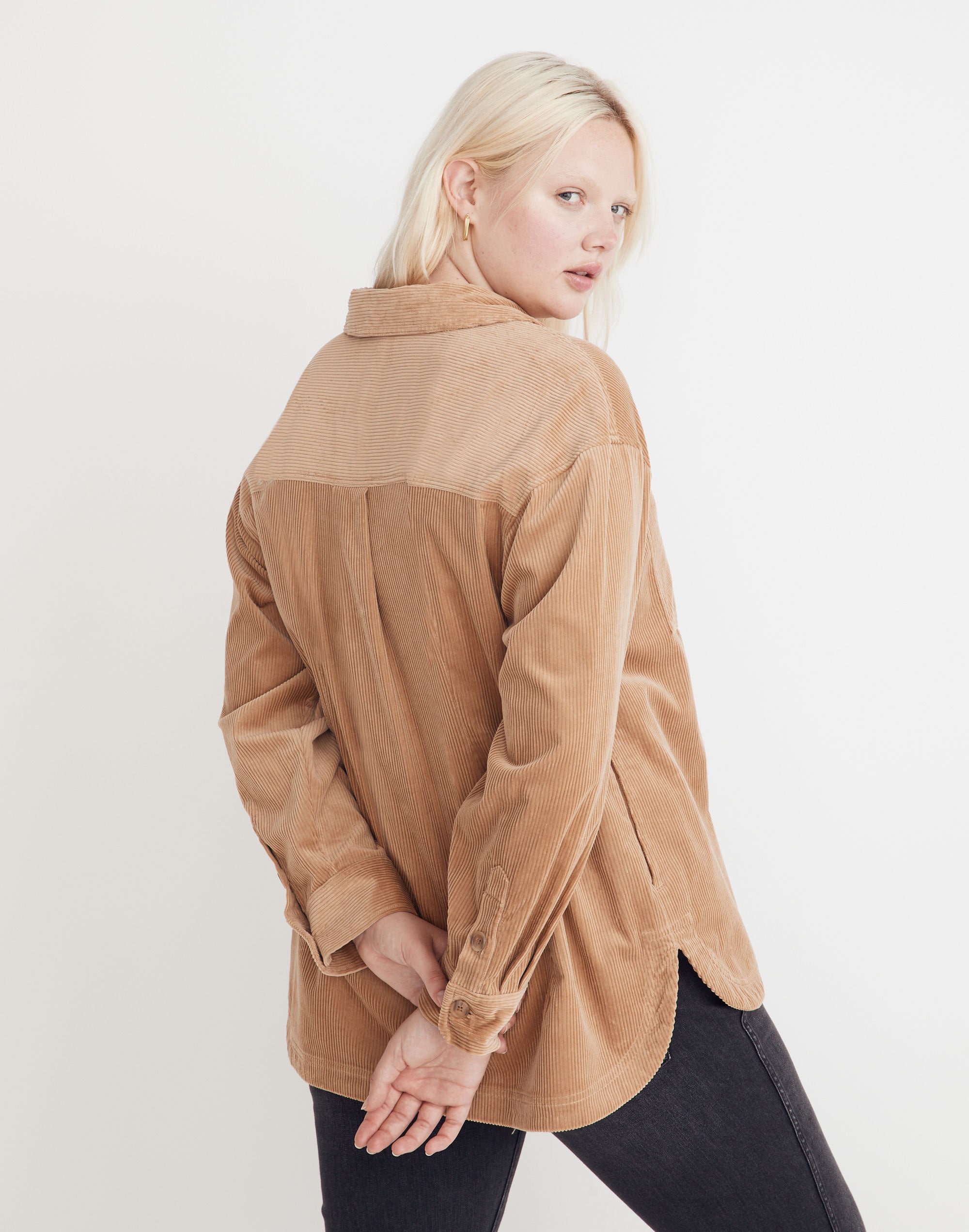 Corduroy Kentwood Oversized Shirt-Jacket