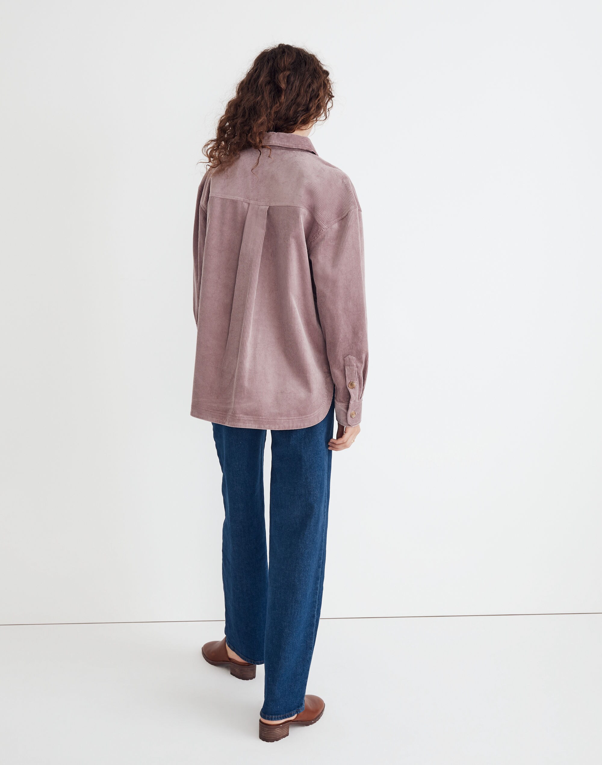 Corduroy Kentwood Oversized Shirt-Jacket