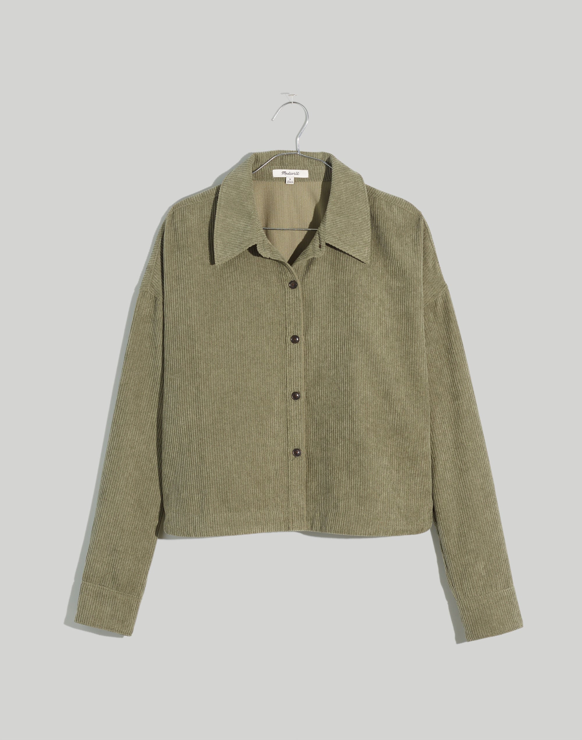 Corduroy Hartfield Crop Shirt