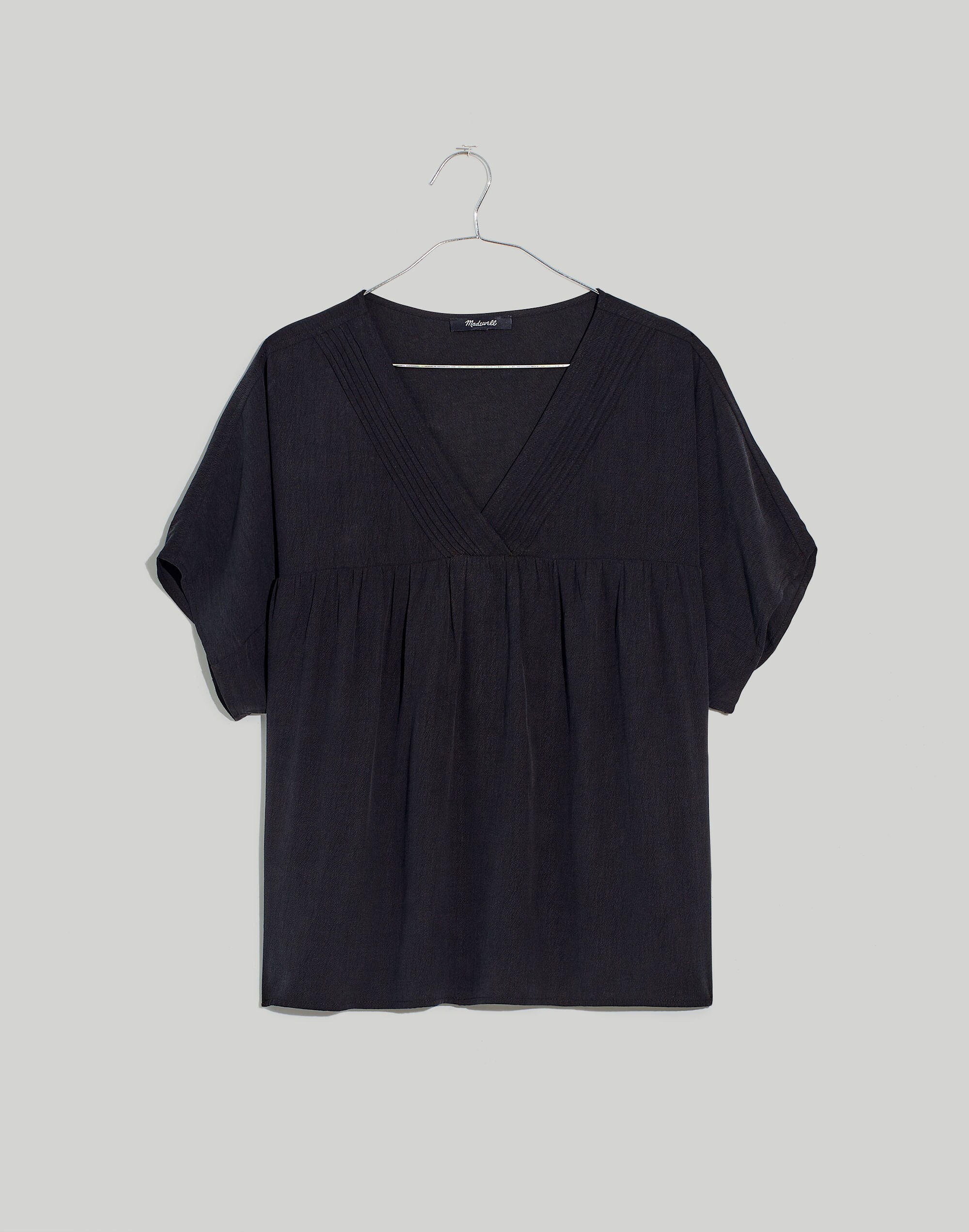 Lusterweave Pintuck Top