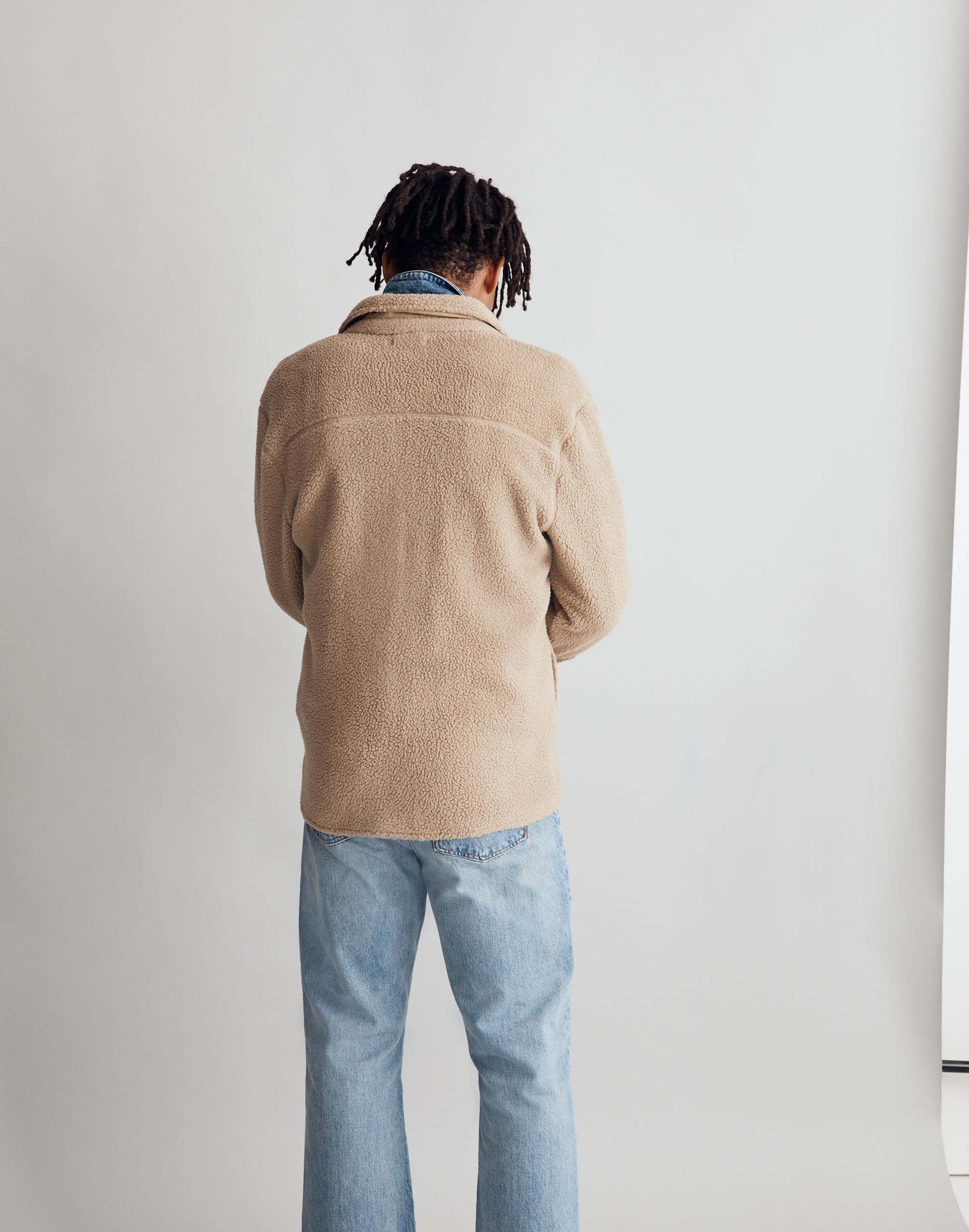 (Re)sourced Sherpa Shirt-Jacket