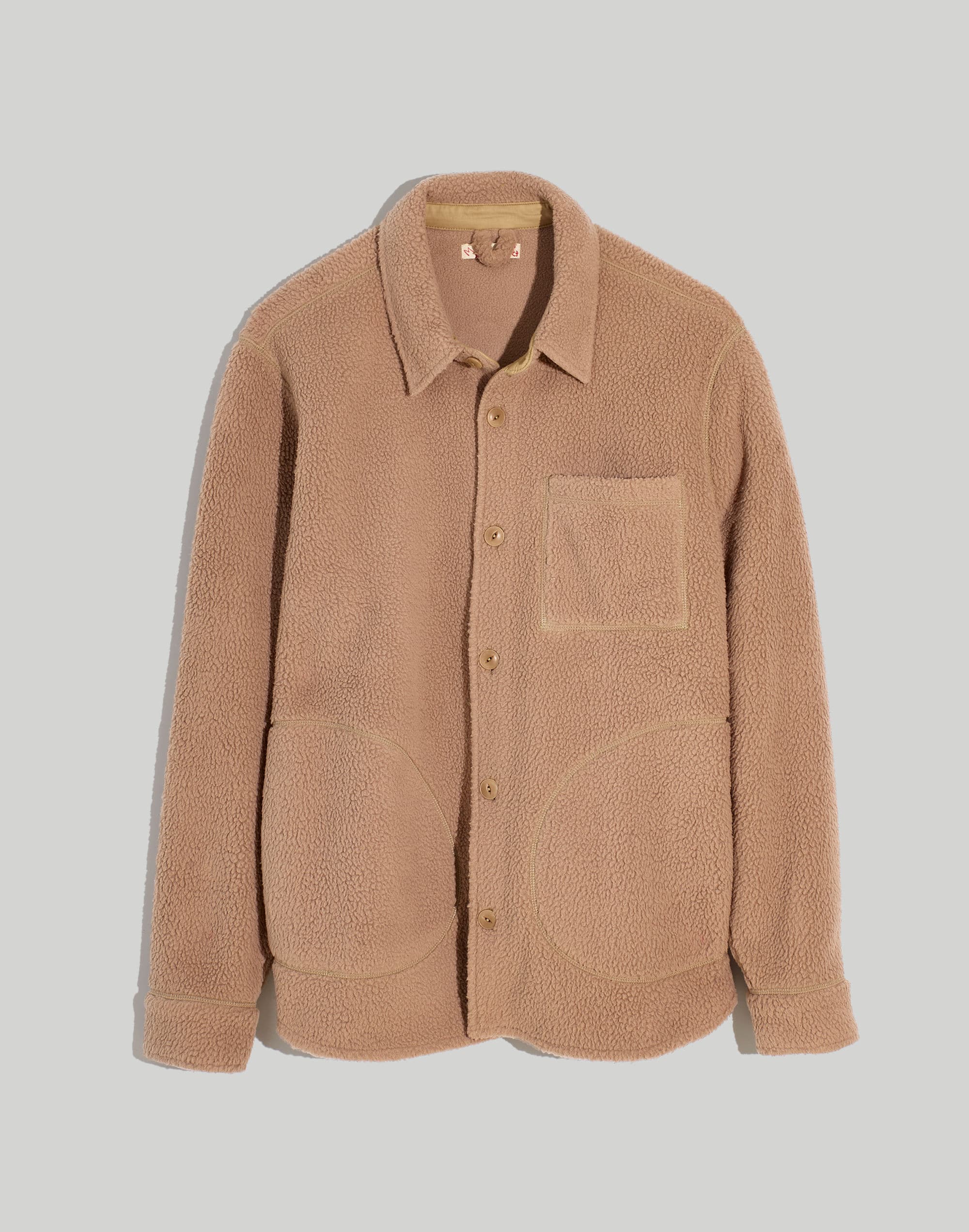 (Re)sourced Sherpa Shirt-Jacket