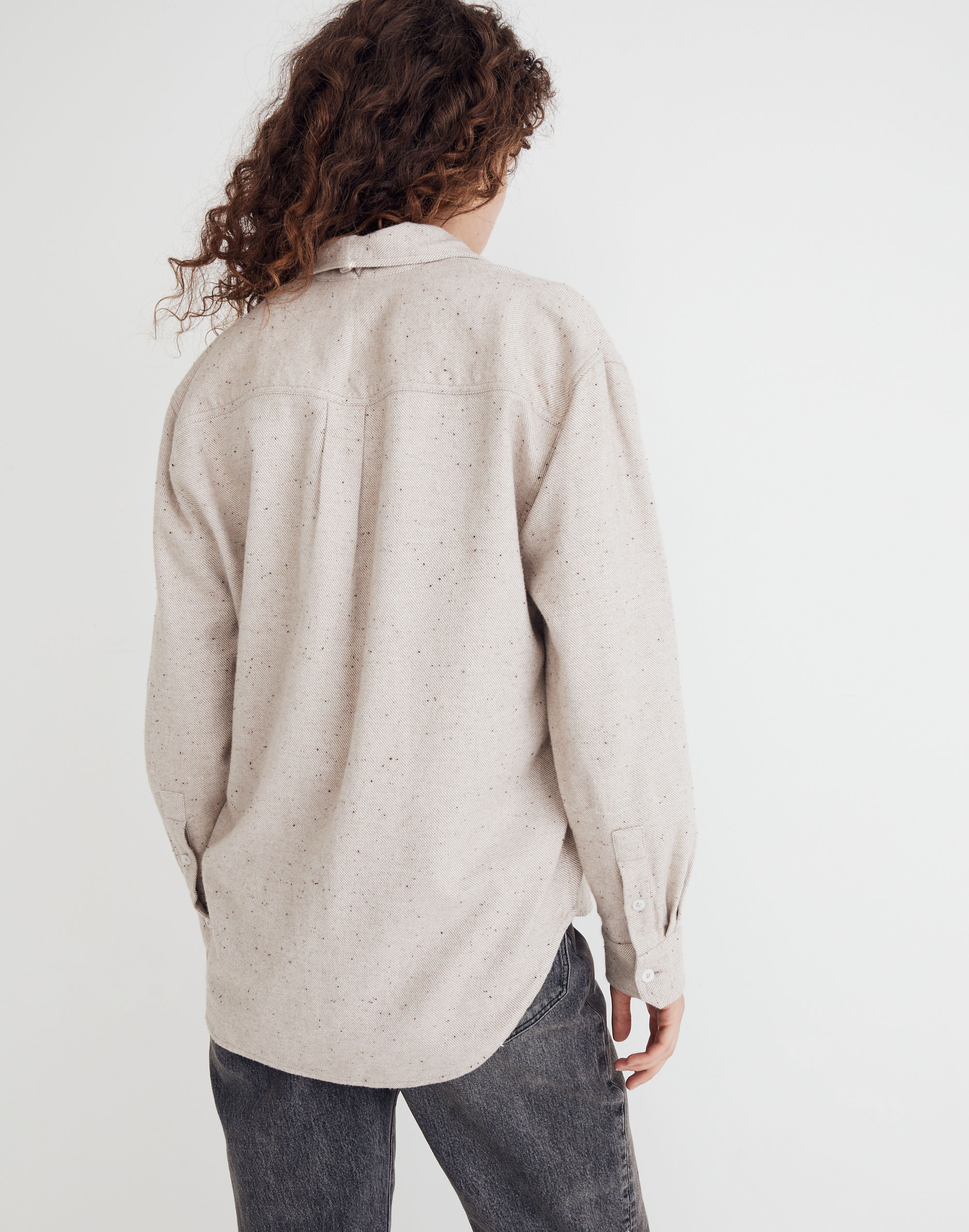 Donegal Flannel Kentwood Oversized Shirt-Jacket