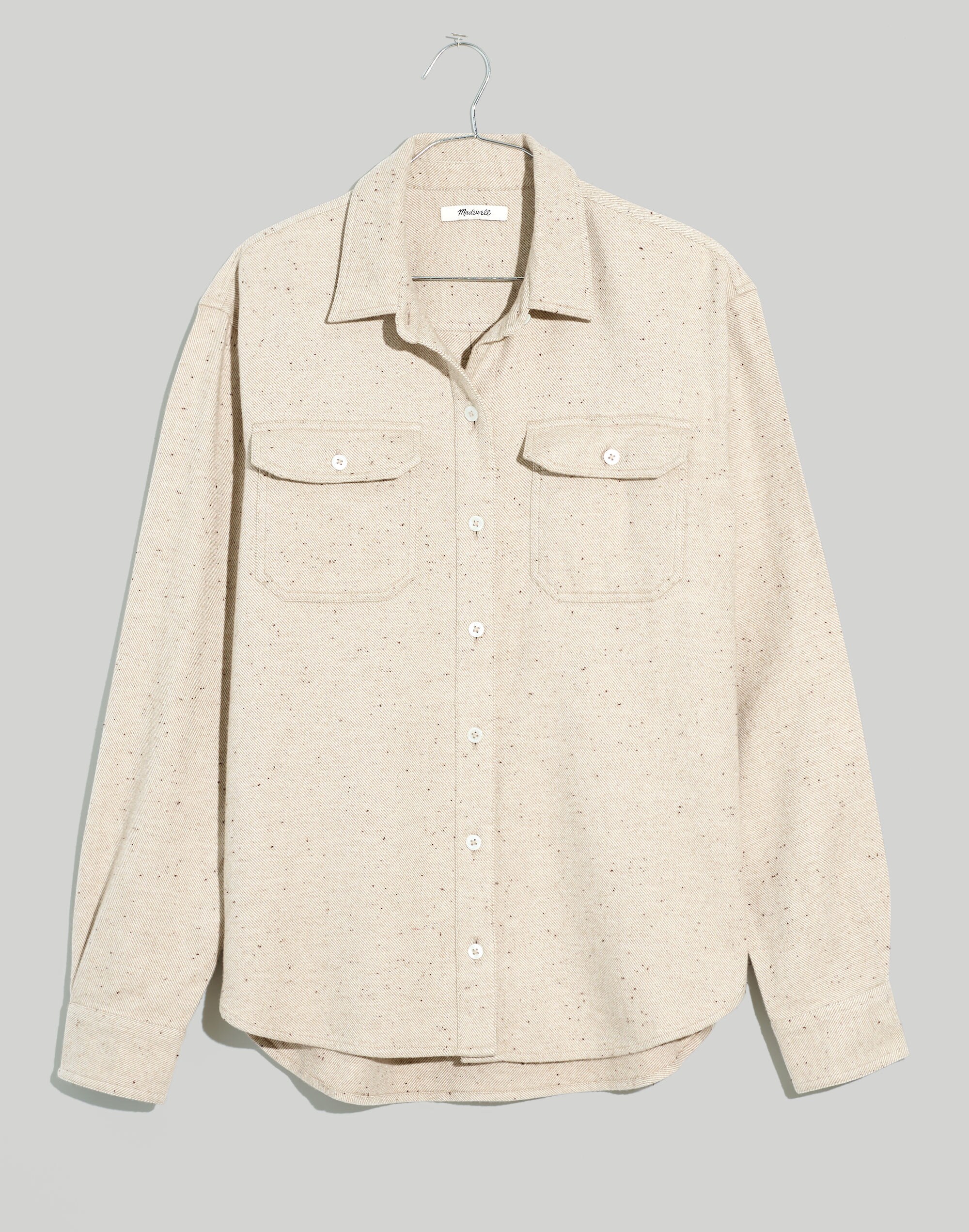 Donegal Flannel Kentwood Oversized Shirt-Jacket