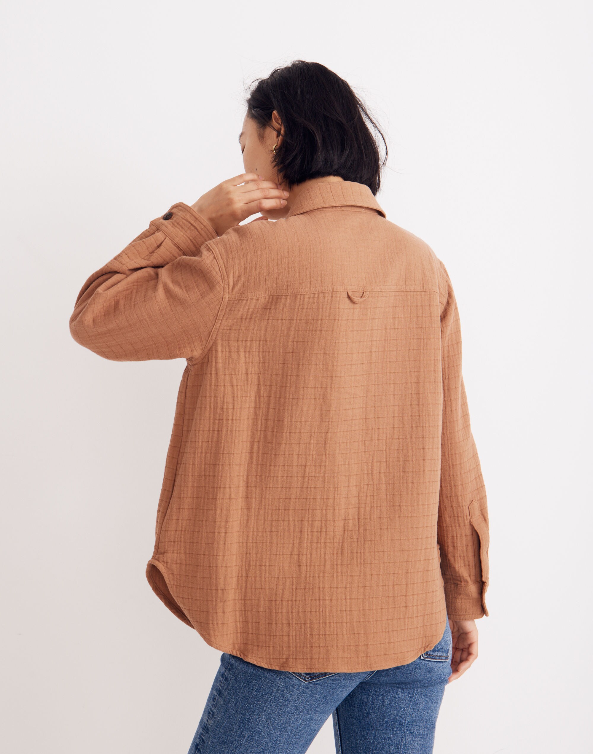 Quilted Oversized Shirt-Jacket