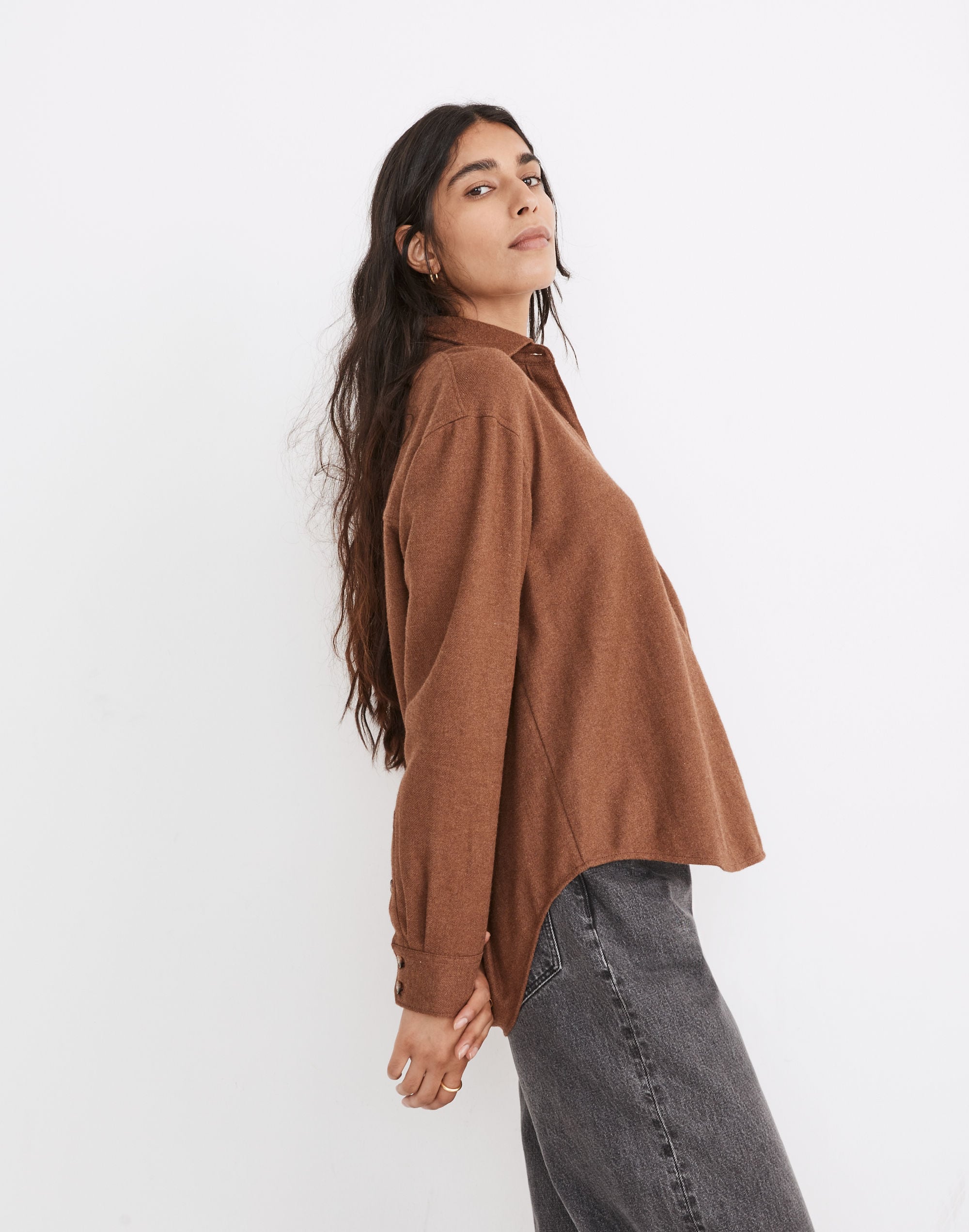 Flannel Kempton Button-Up Shirt