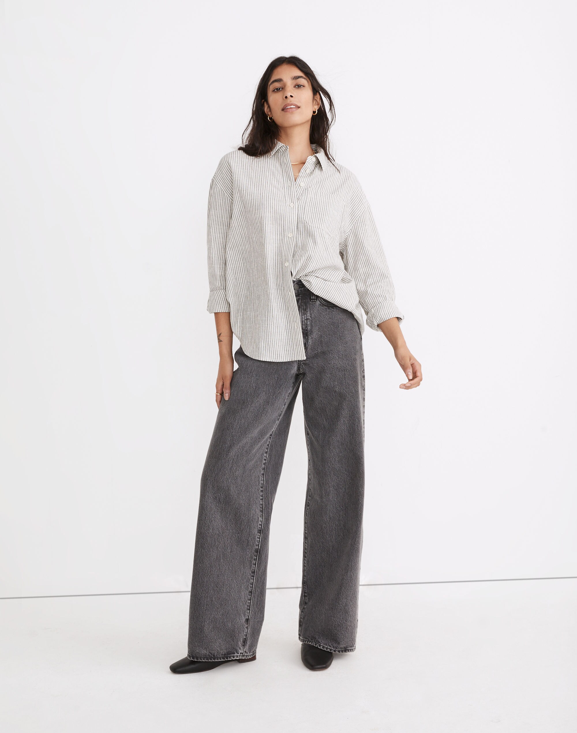 Painter Shirt in Wilkens Stripe