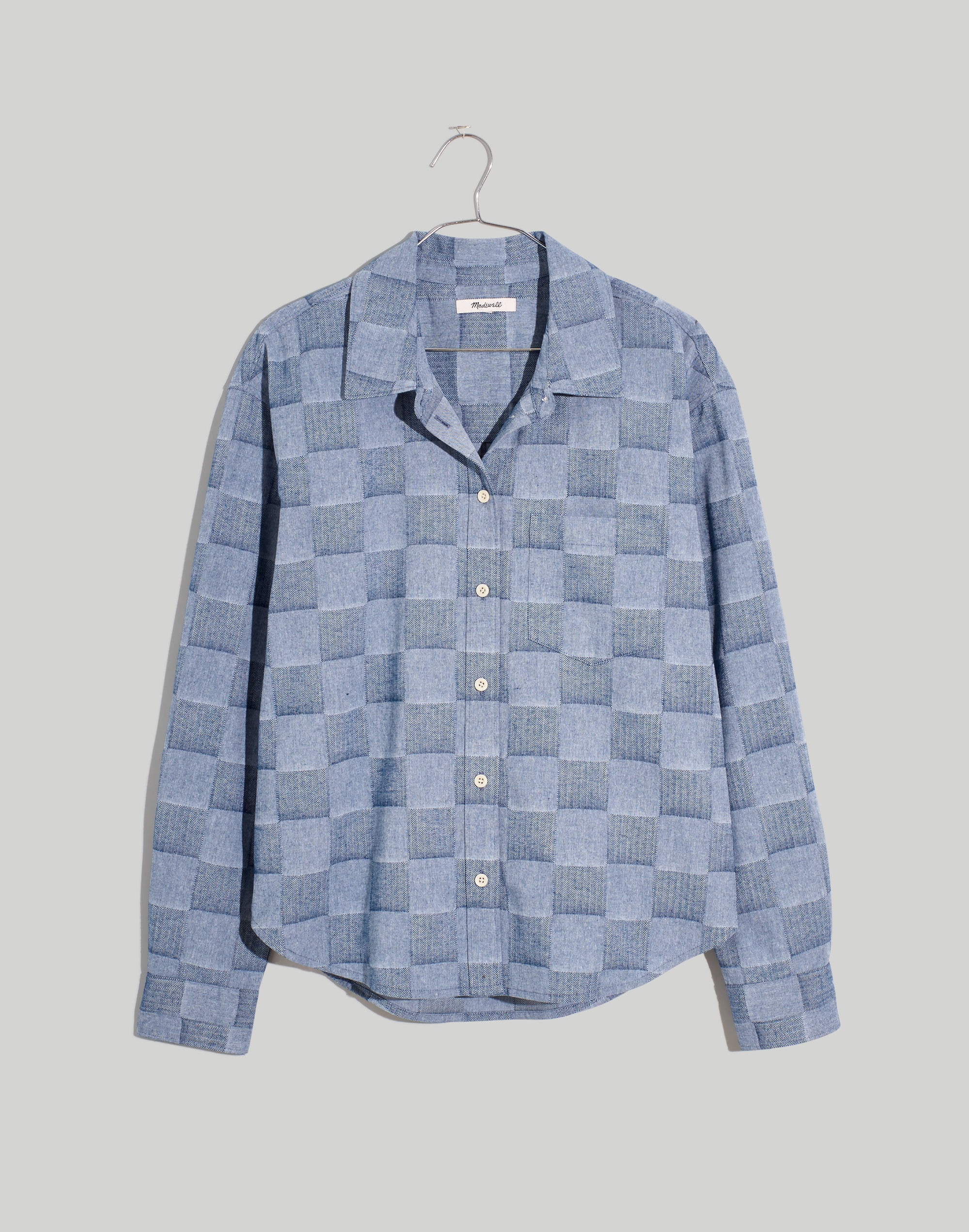 Flannel Kempton Button-Up Shirt in Check
