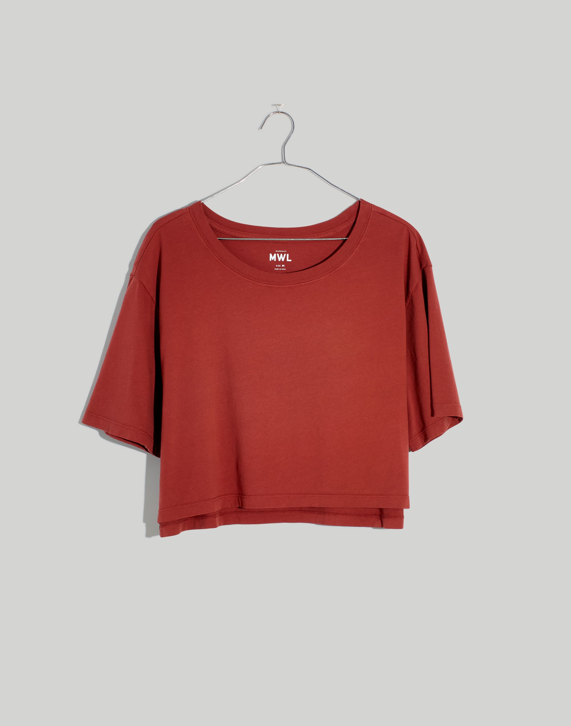 MWL Seamed Crop Tee