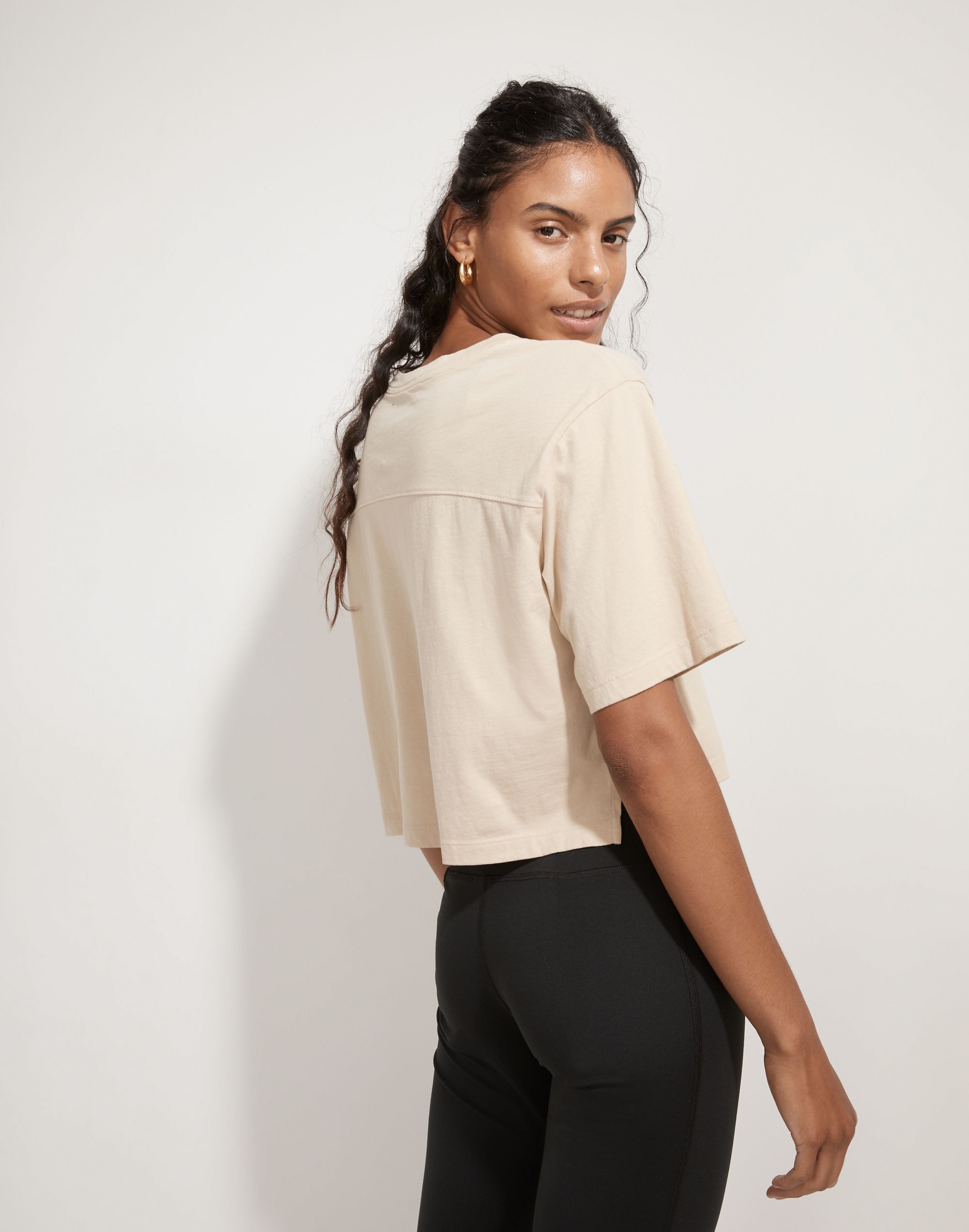 MWL In the Moment Crop Tee