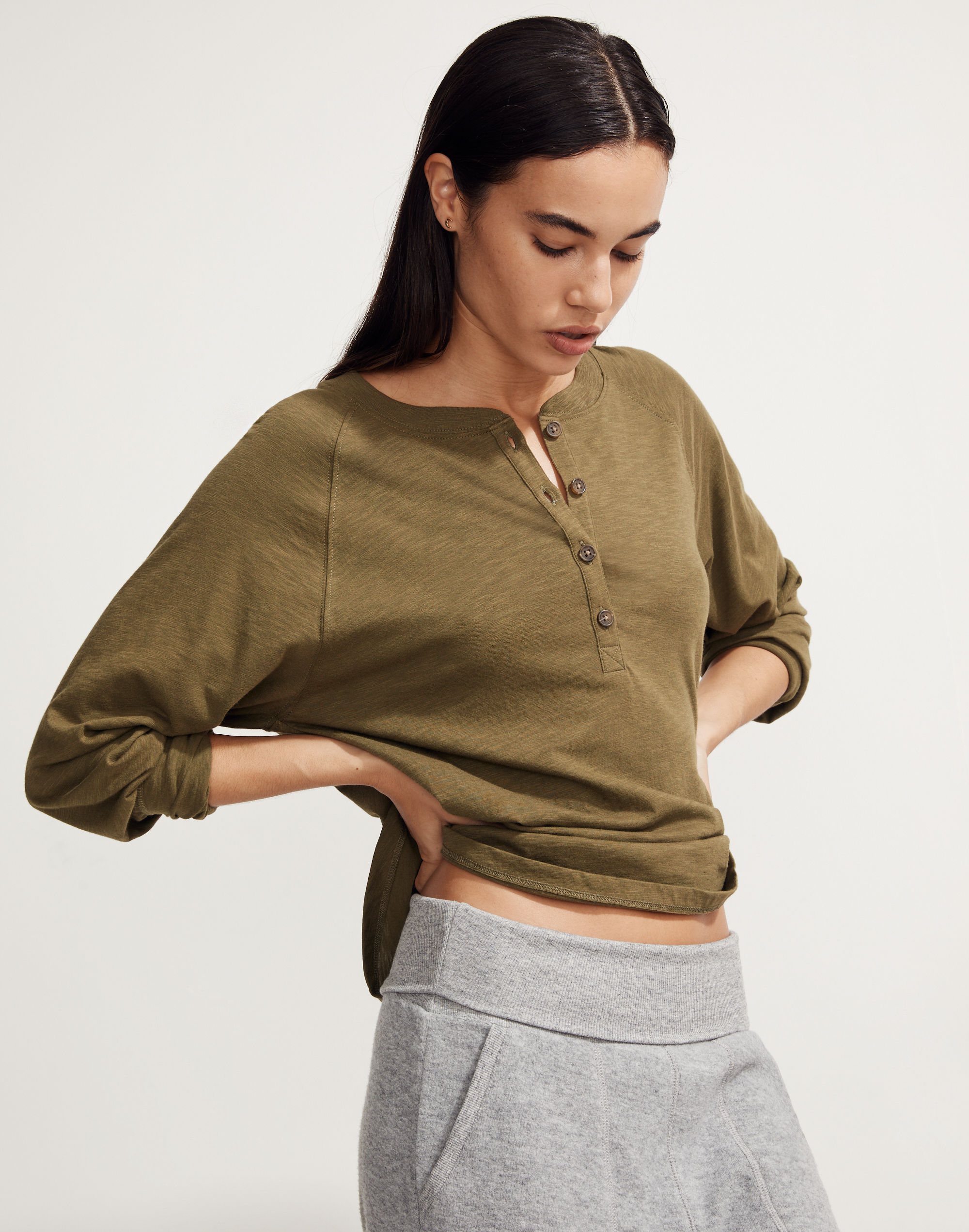 MWL Henley Long-Sleeve Tee