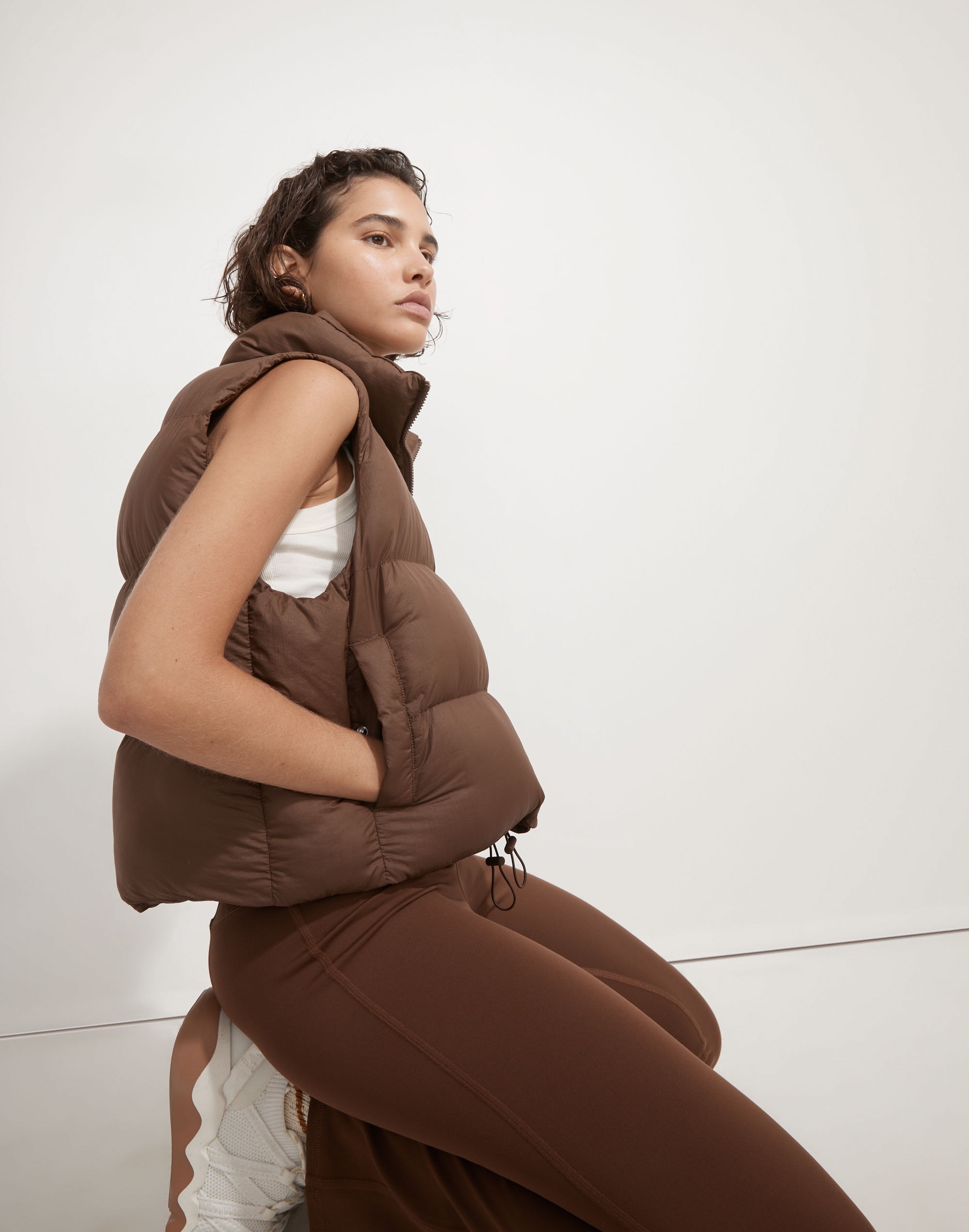 MWL (Re)sourced Nylon Puffer Vest