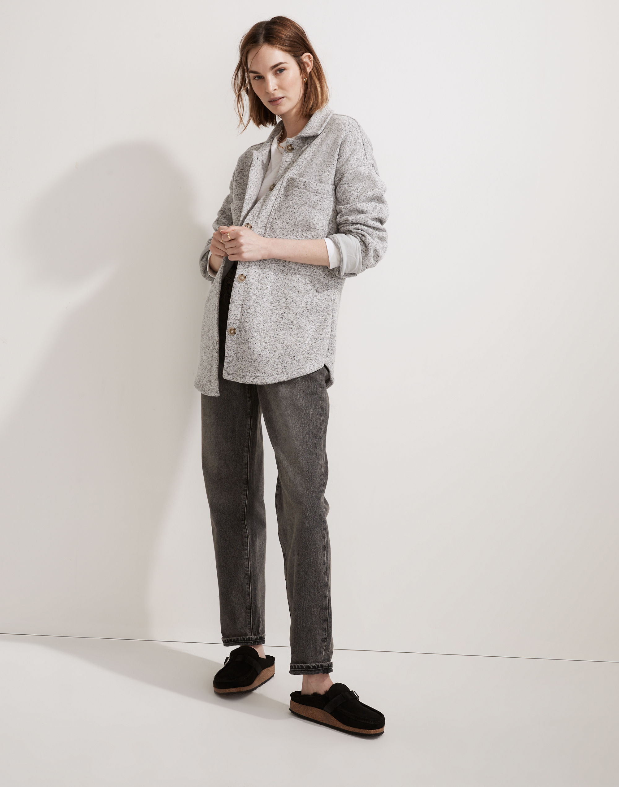 MWL (Re)sourced Sweater Fleece Shirt-Jacket