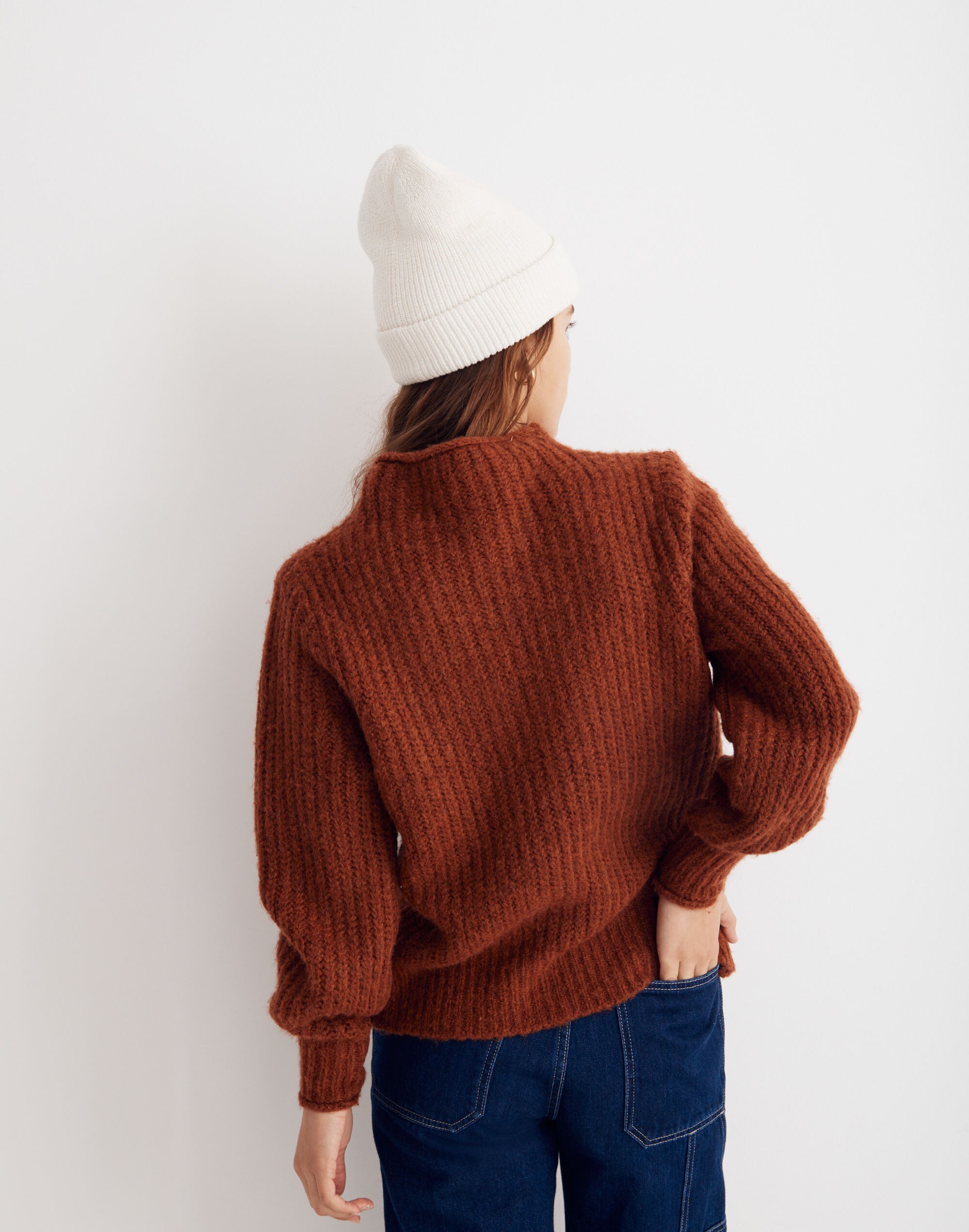 Loretto Mockneck Pullover Sweater