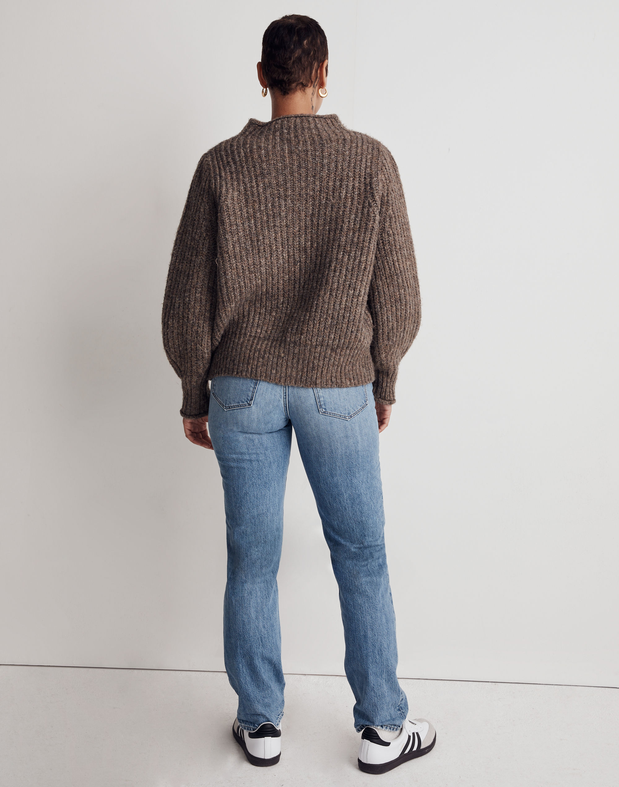 Loretto Mockneck Pullover Sweater