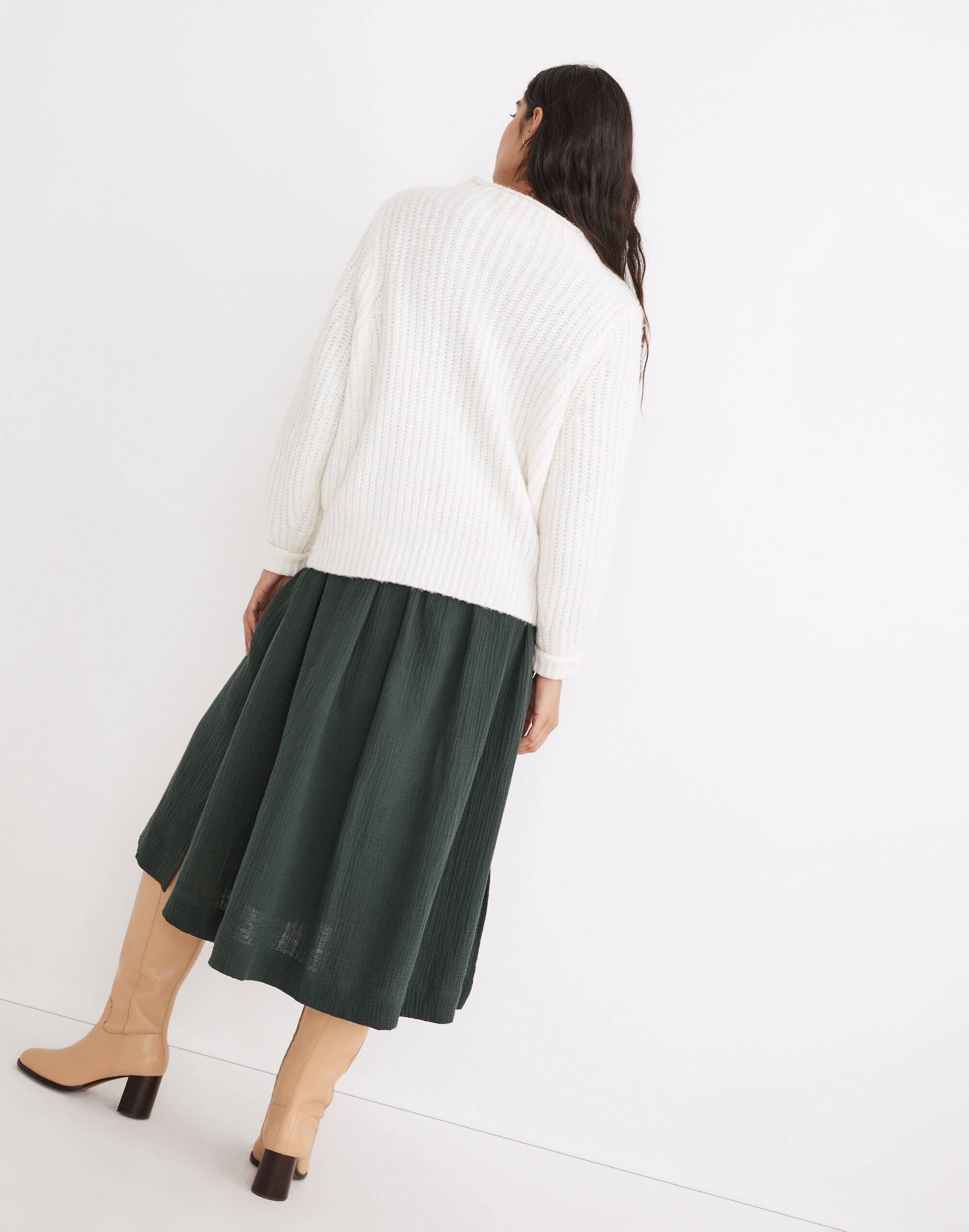 Loretto Mockneck Pullover Sweater