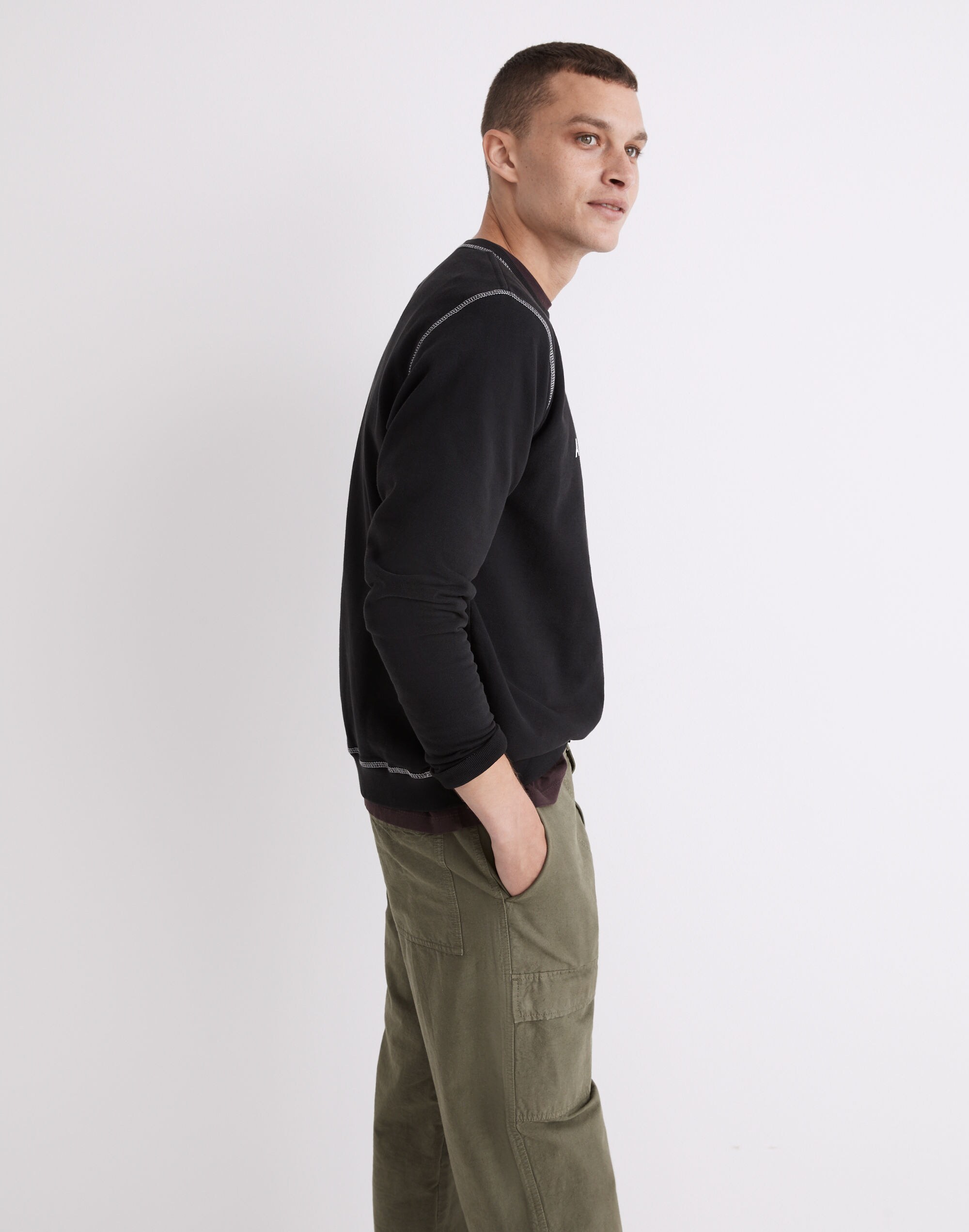 Madewell x Ace Rivington Short Circuit Sweatshirt