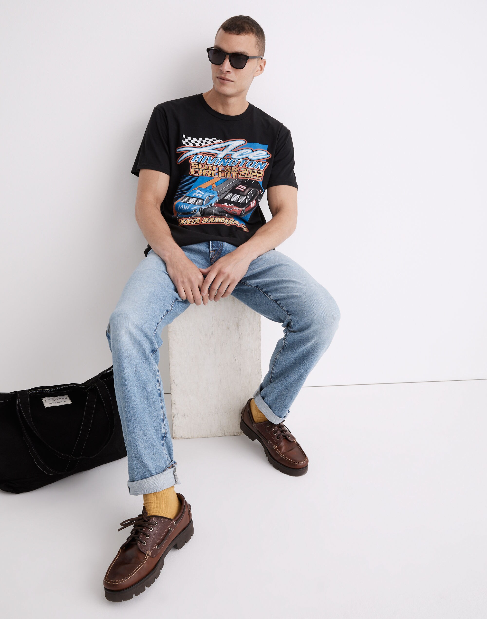 Madewell x Ace Rivington Short Circuit Graphic Tee