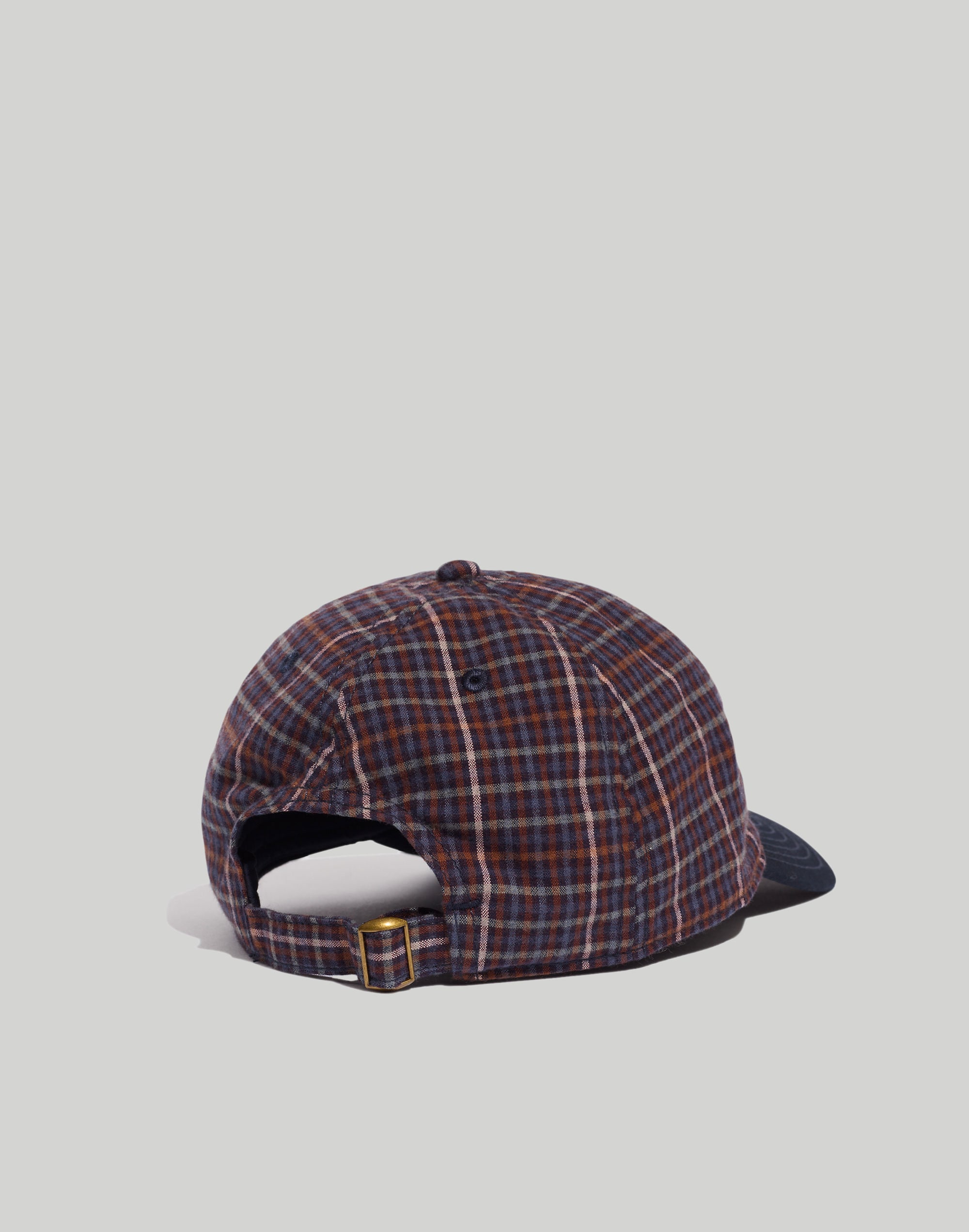 Plaid Baseball Cap